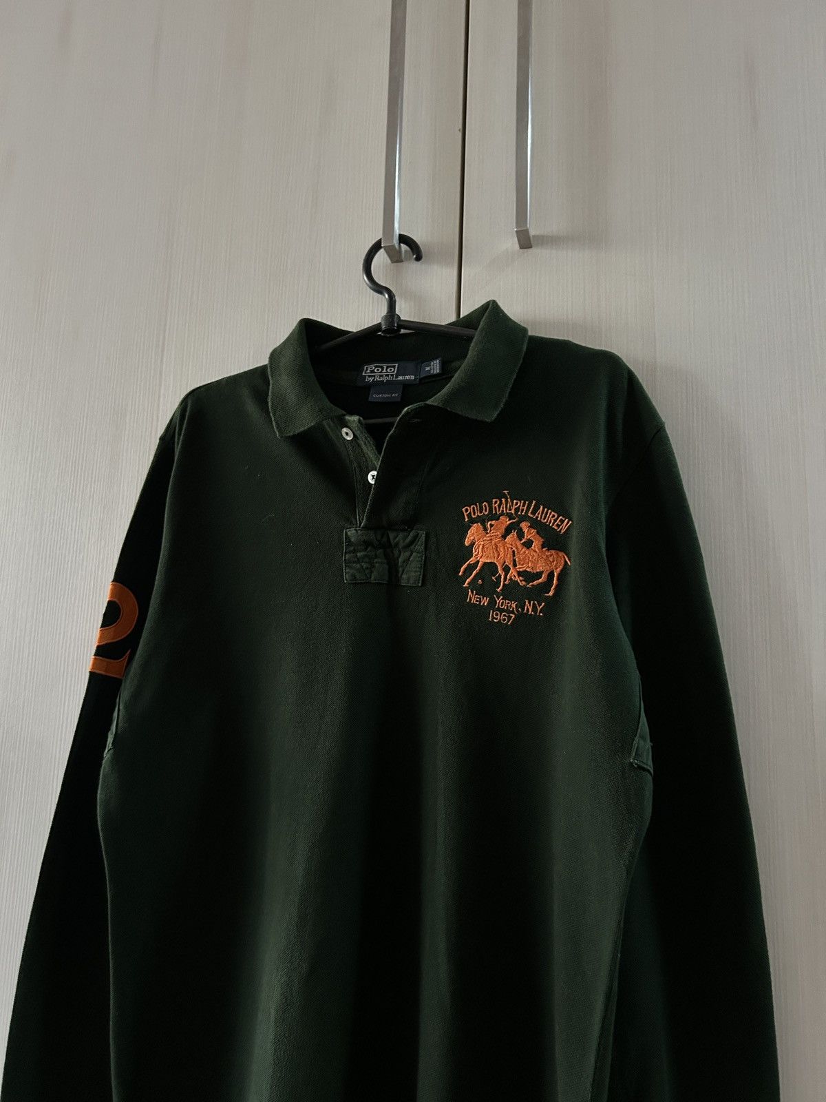 Rugby Ralph Lauren Vintage Polo Ralph Lauren New York rugby polos shirt mens Size US M / EU 48-50 / 2 - 2 Thumbnail