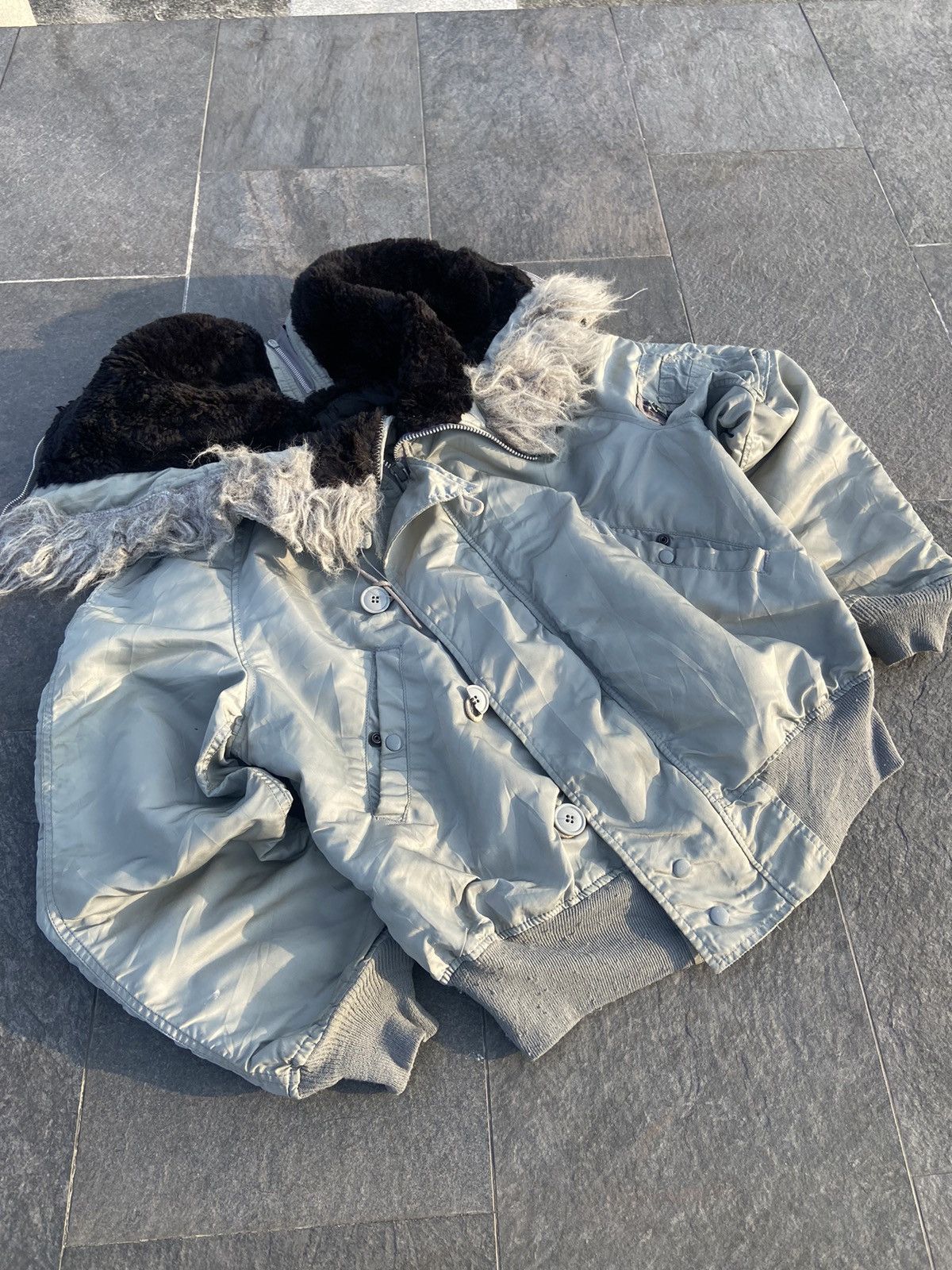 Alpha Industries Vintage Alpha Industries BOMBER flight jacket N-2B Size US M / EU 48-50 / 2 - 2 Thumbnail