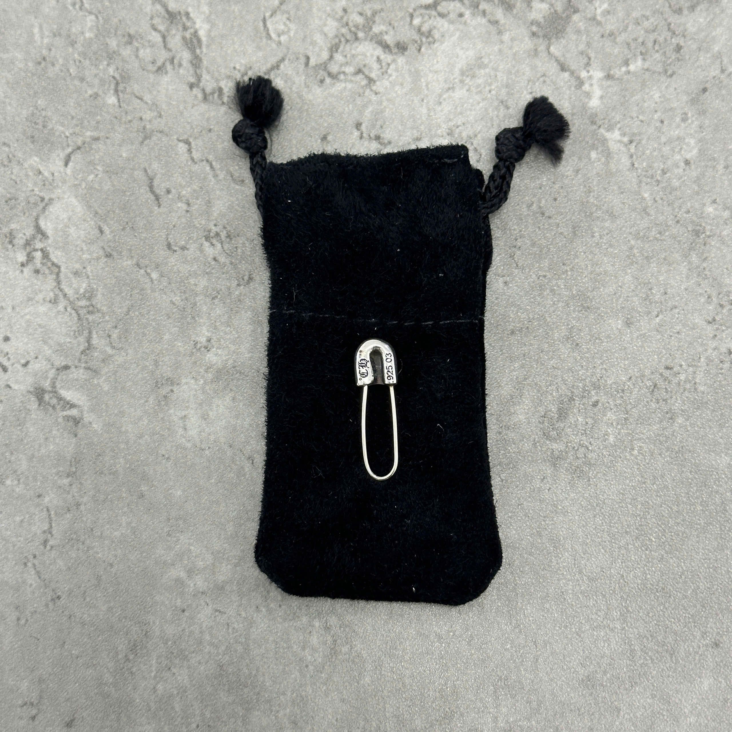 Chrome Hearts CHROME HEARTS Safety Pin Sliver Earring SILVER Size ONE SIZE - 4 Thumbnail