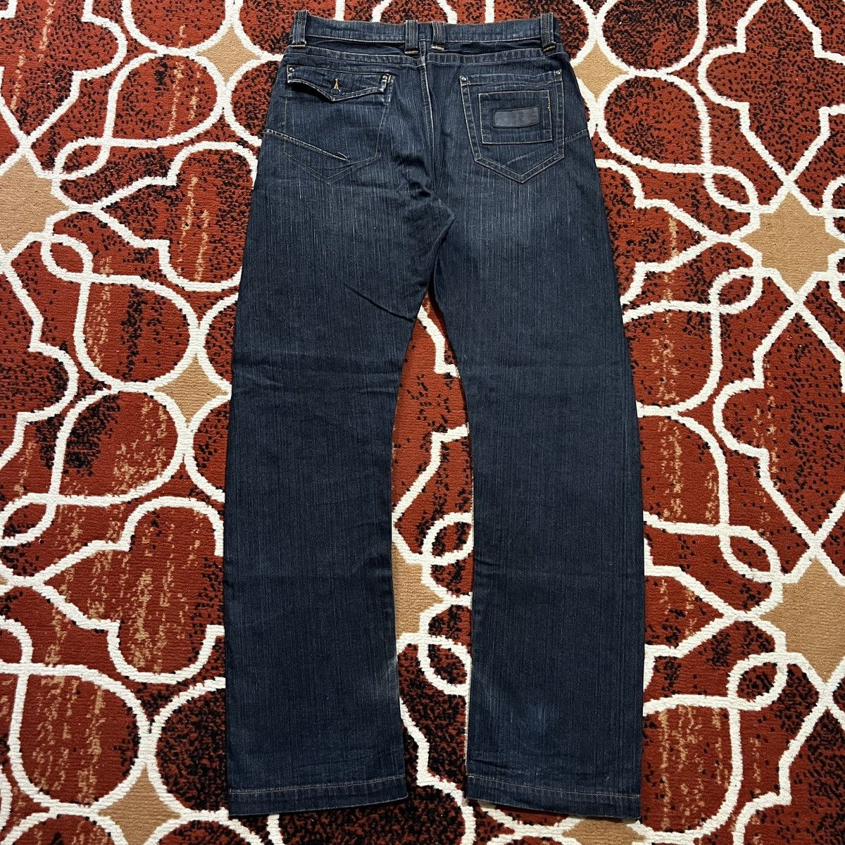 291295=Homme 2000s 291295 Homme Japanese Brand Denim Jeans Size US 34 / EU 50 - 4 Thumbnail