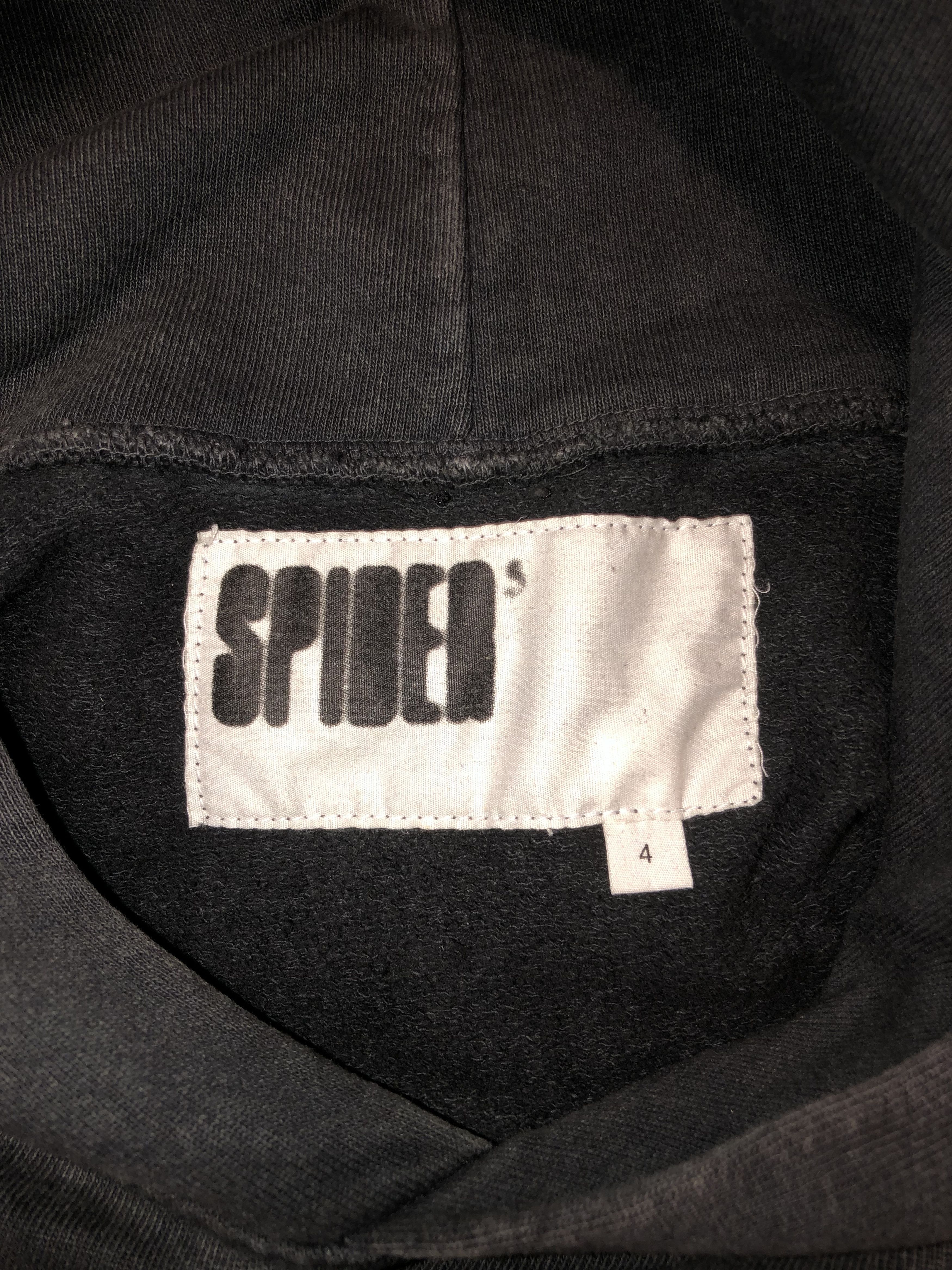 Sp5der Wait charcoal hoodie Size US XL / EU 56 / 4 - 3 Thumbnail