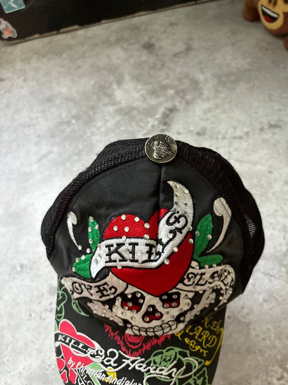 Ed Hardy Vintage Christian Audigier Ed Hardy Trucker Hat Size ONE SIZE - 4 Thumbnail