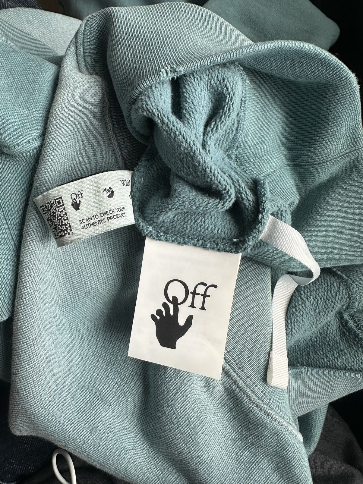 Off-White Off-White Acid Wash Crewneck Size US S / EU 44-46 / 1 - 7 Thumbnail