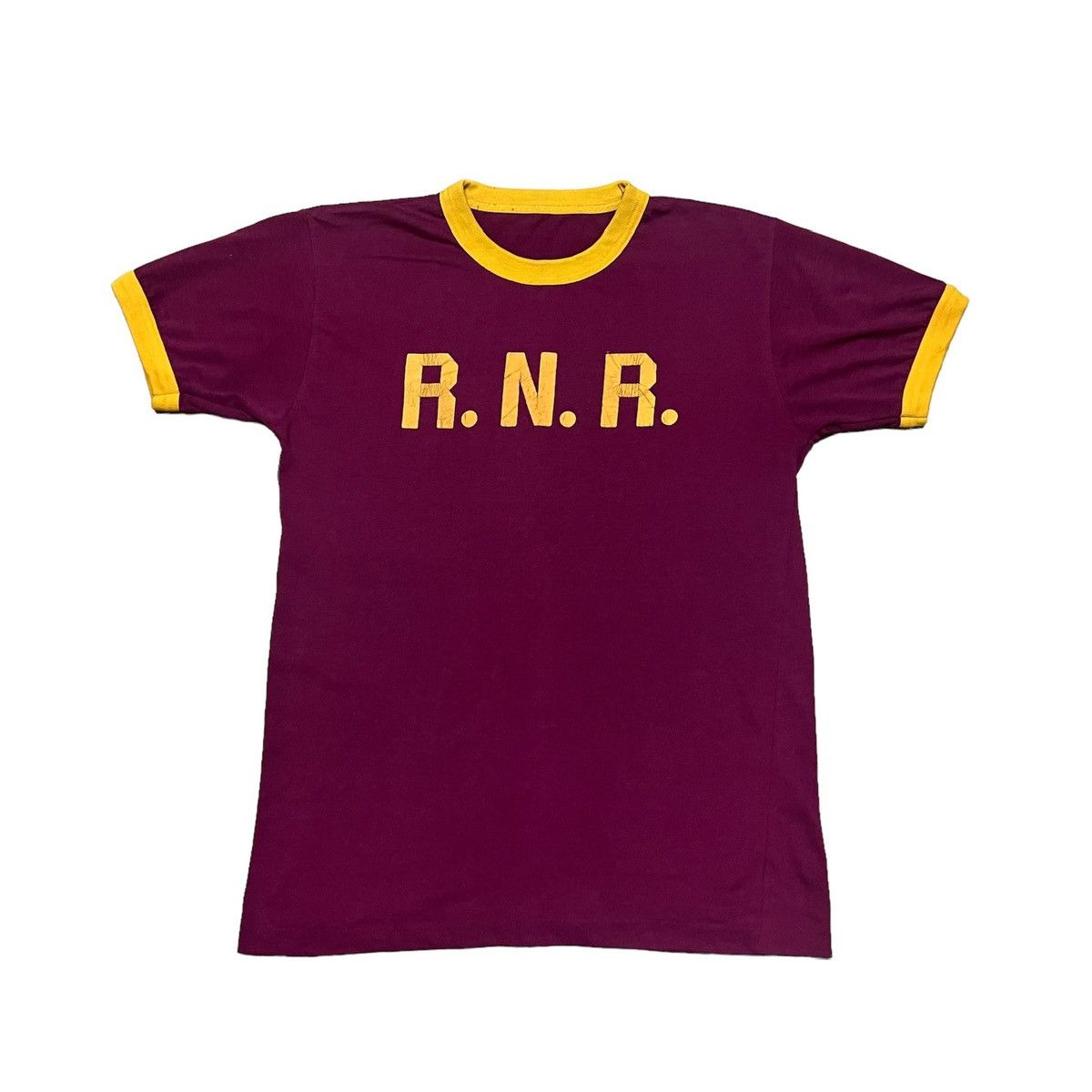 Vintage Vintage Ringer T Shirt Size US S / EU 44-46 / 1 - 1 Thumbnail