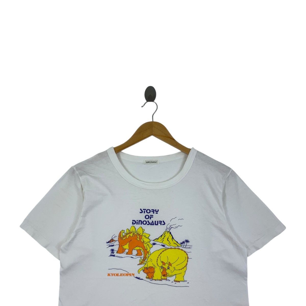 Vintage Vintage JAPAN ANIMATION KYOLEOPIN Story Of Dinosaurs Size S / US 4 / IT 40 - 2 Thumbnail