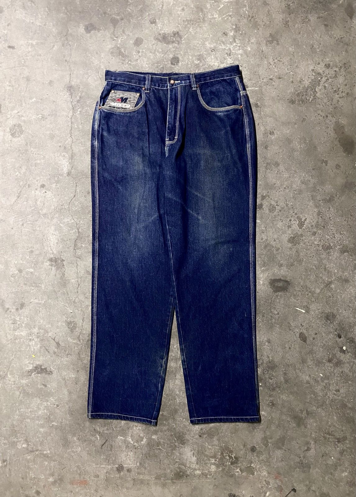 Mecca Vintage 90s MECCA USA Baggy Denim Y2K Skate Pants Size US 36 / EU 52 - 2 Thumbnail