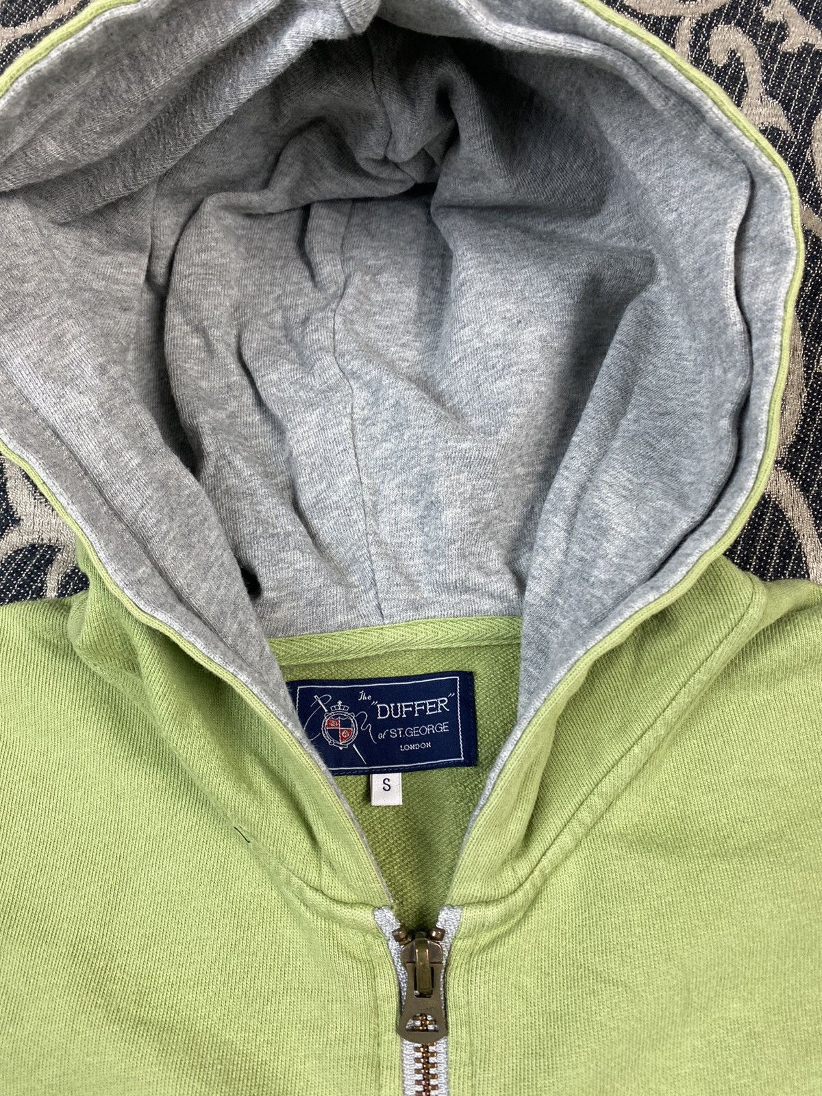 The Duffer of St.George × Vintage Vintage Duffer of St. George Double Zip Hoodie Size US S / EU 44-46 / 1 - 5 Thumbnail