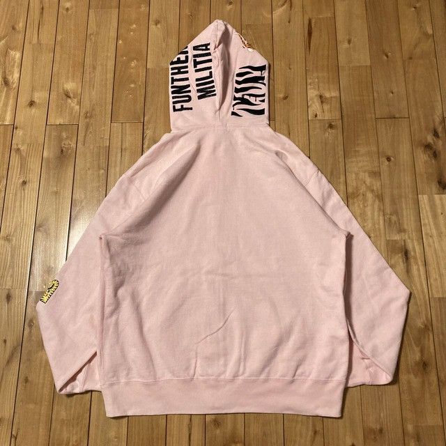 Bape 🔥Vintage🔥 BAPE Pink Tiger Full Zip Hoodie NIGO a bathing ape Size US XL / EU 56 / 4 - 2 Thumbnail