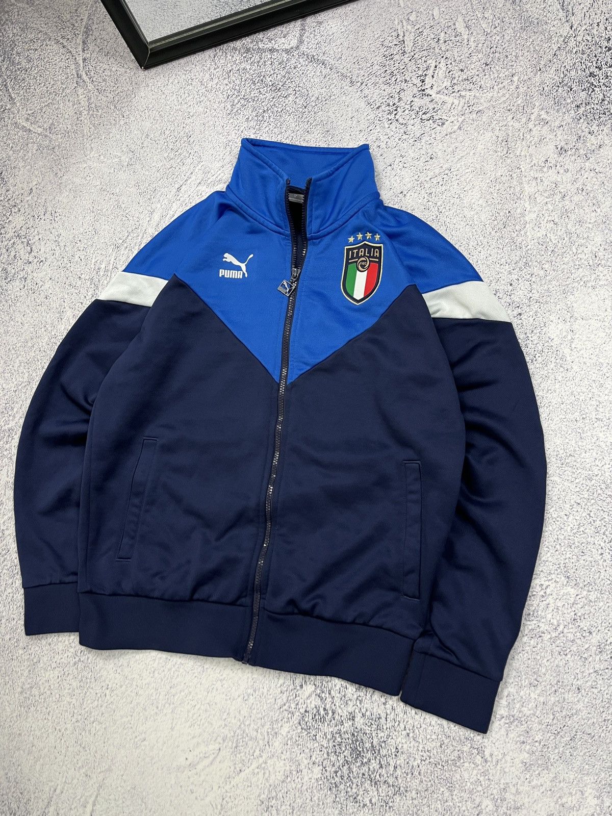 Puma Puma Italy Team Football Track Jacket Soccer Jersey Hype Size US S / EU 44-46 / 1 - 3 Thumbnail