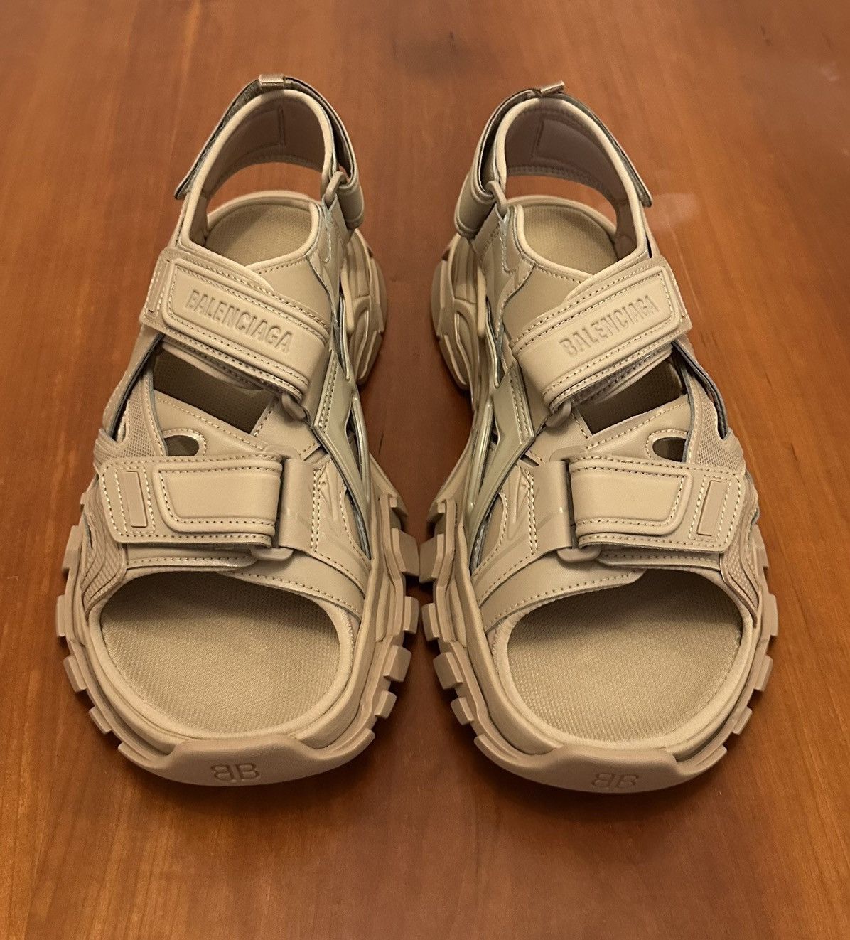 Balenciaga Balenciaga Track Sandals Size US 9 / EU 42 - 2 Thumbnail