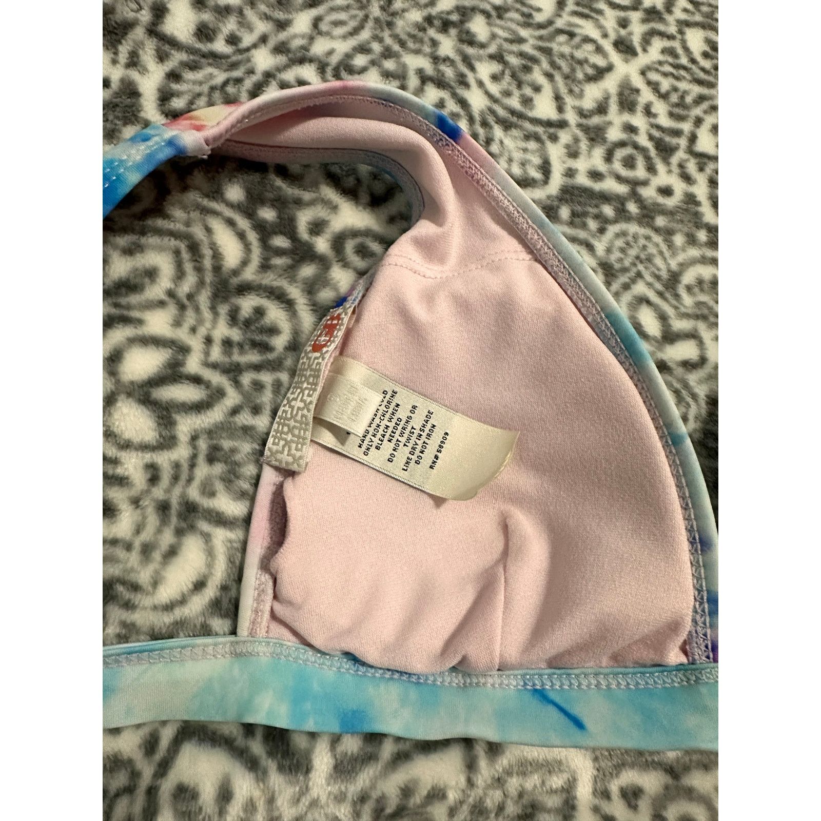Gianni Valentino Gianni Bini Tie Dye Bikini Top Size S Size US 27 - 4 Thumbnail