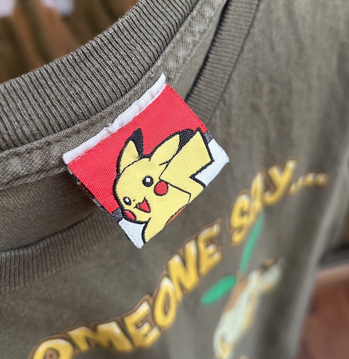Giant × Pokemon × Vintage Vintage 2008 Pokemon Nintendo Battle T-Shirt by Giant Size US M / EU 48-50 / 2 - 3 Thumbnail
