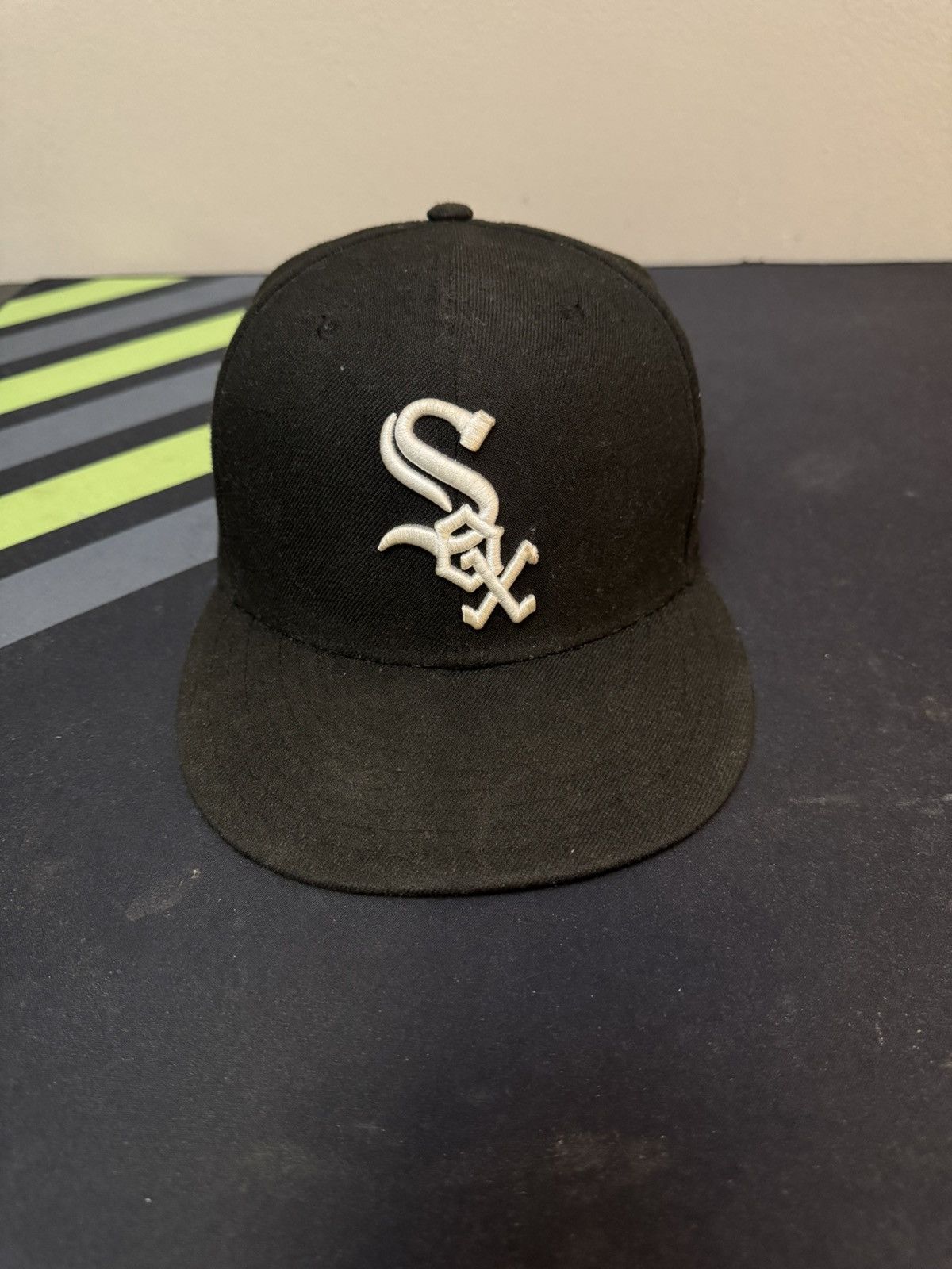 New Era New Era Chicago White Sox Fitted Cap Black Size 7-1/8 Size ONE SIZE - 1 Thumbnail