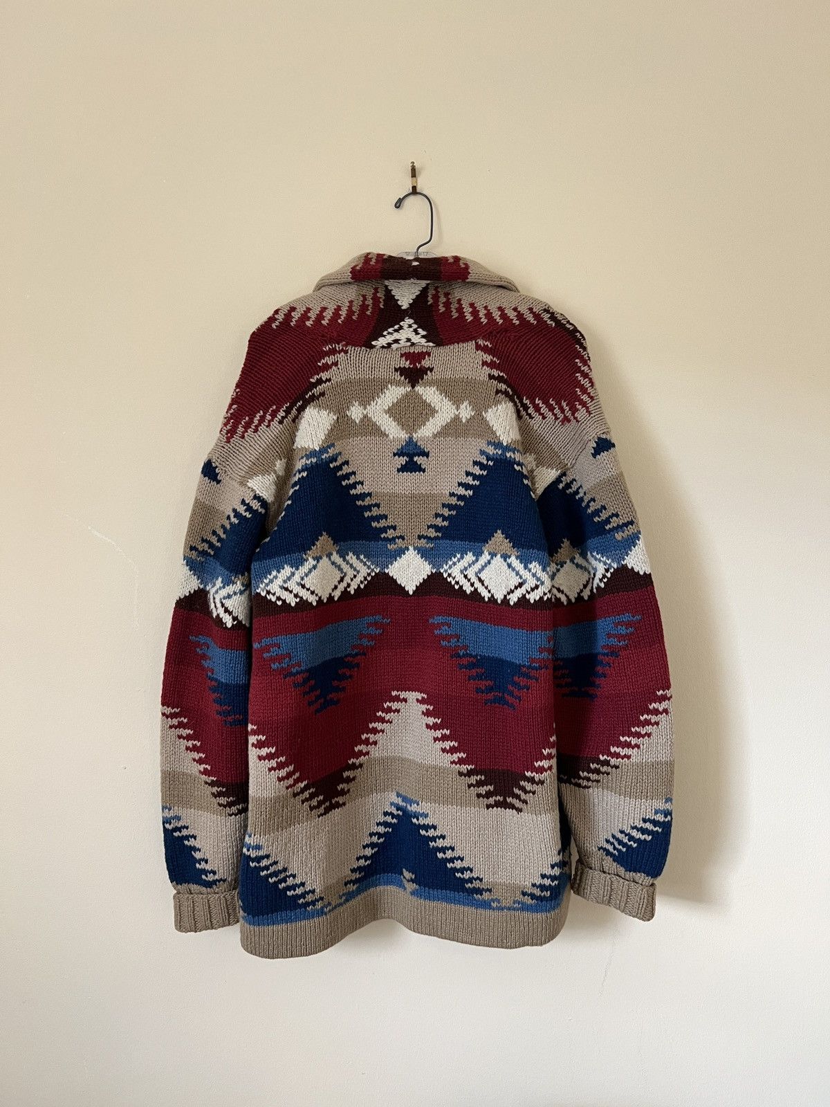 Polo Ralph Lauren Rare❗️Vintage Ralph Lauren Country Hand Knit Sweater Cardigan Size US L / EU 52-54 / 3 - 11 Thumbnail