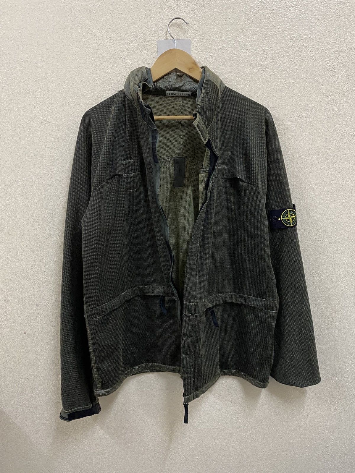 Stone Island Rare Vtg Stone Island Jacket Size US XL / EU 56 / 4 - 1 Thumbnail