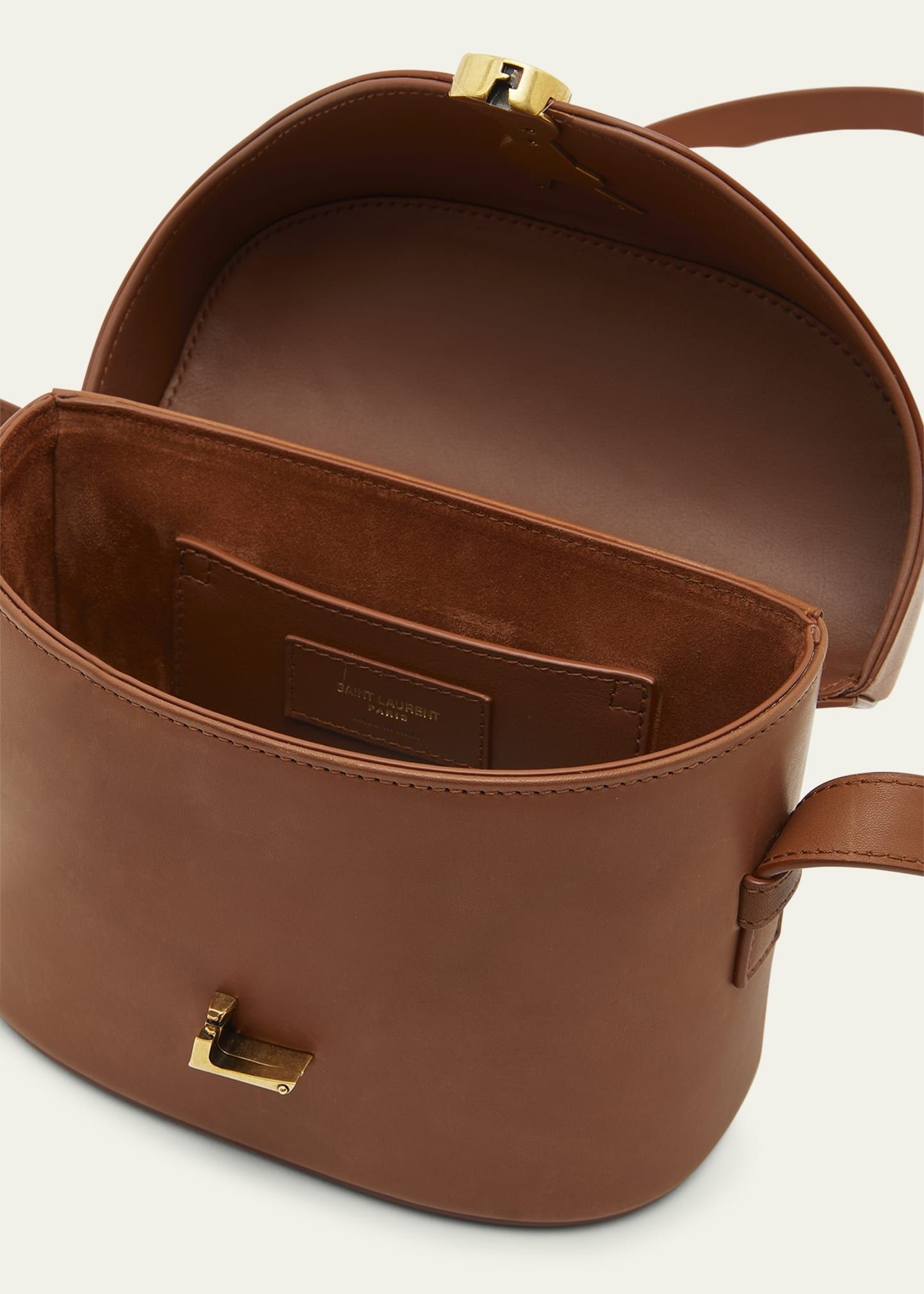 Saint Laurent Paris o1b1hav110425 Dup Size: OS / June Box Leather Crossbody Bag Size ONE SIZE - 4 Thumbnail