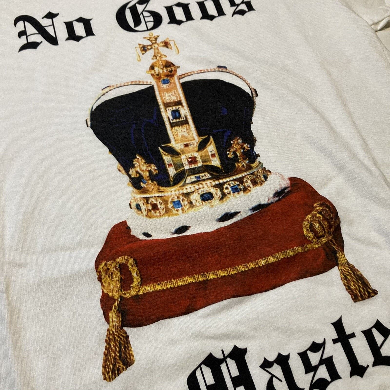 Supreme Supreme Vintage T Shirt White No Gods No Masters Box Logo Size US M / EU 48-50 / 2 - 6 Thumbnail