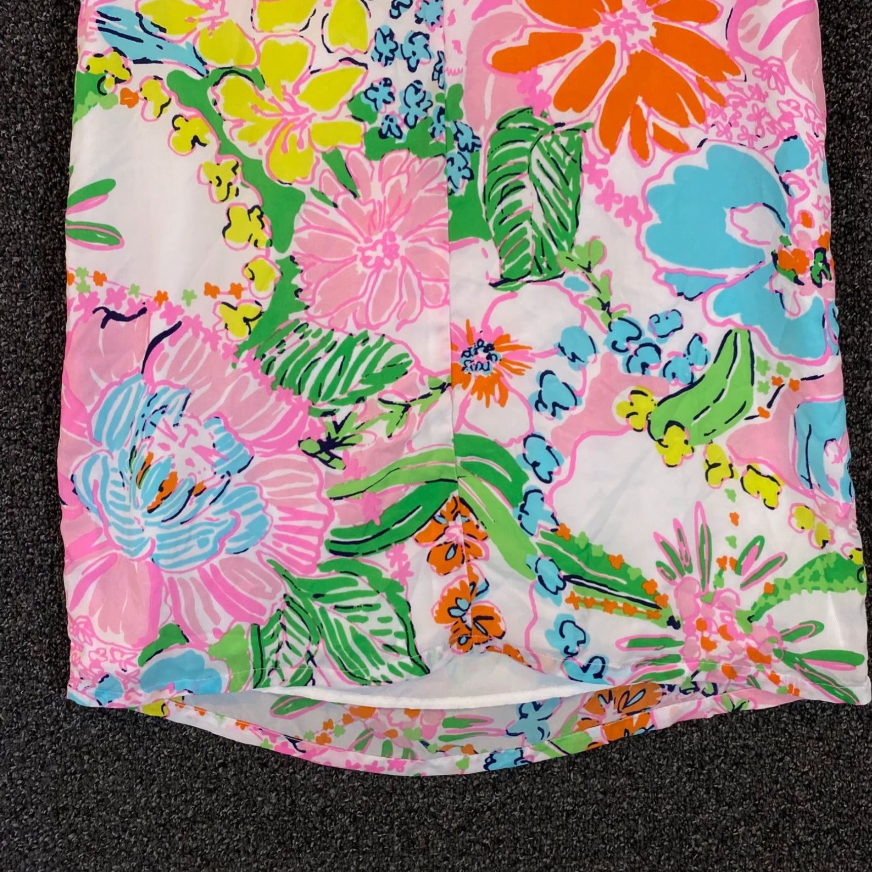 Lilly Pulitzer Lilly Pulitzer Floral Top Womens Small Lightweight Beachwear Dress Coverup Size S / US 4 / IT 40 - 6 Thumbnail