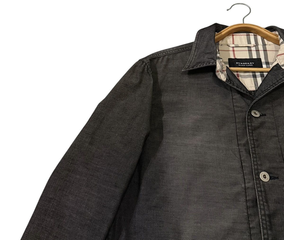 Burberry Vintage Burberry Black Label Sunfaded Chore Workers Jacket Size US M / EU 48-50 / 2 - 5 Thumbnail