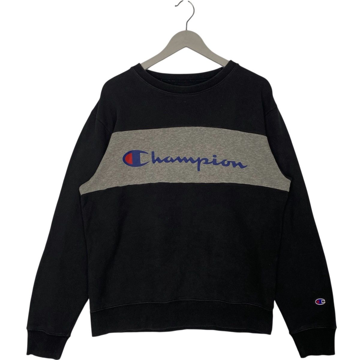 Other Vintage Champion Crewneck Sweatshirt Black Size L Size US L / EU 52-54 / 3 - 1 Thumbnail
