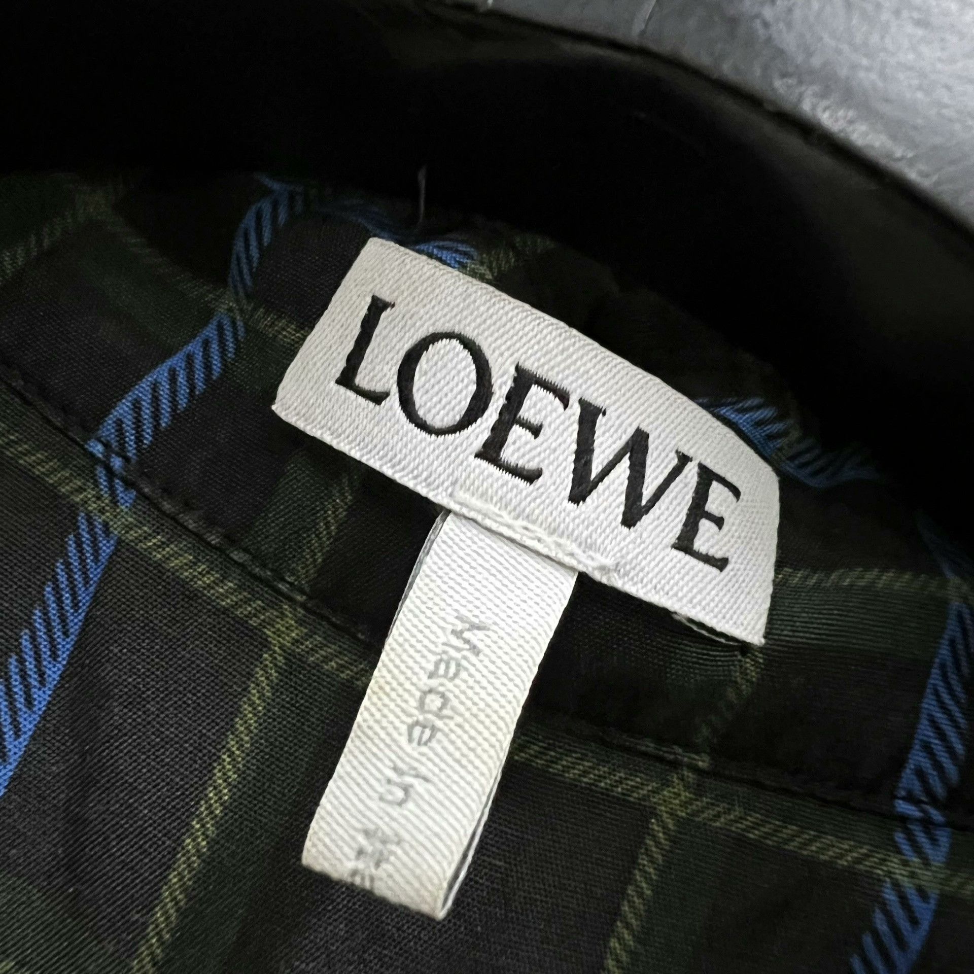Loewe LOEWE Logo Plaid Shirt Size US M / EU 48-50 / 2 - 4 Thumbnail