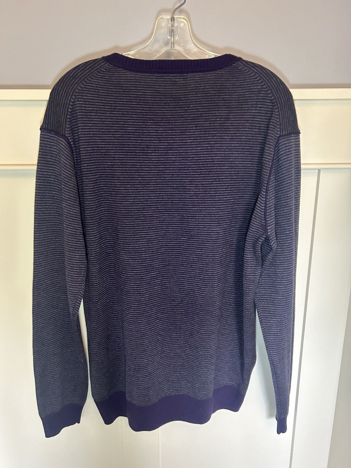 Armani × Designer × Emporio Armani Emporio Armani 100% wool cardigan sweater Size US XL / EU 56 / 4 - 2 Thumbnail