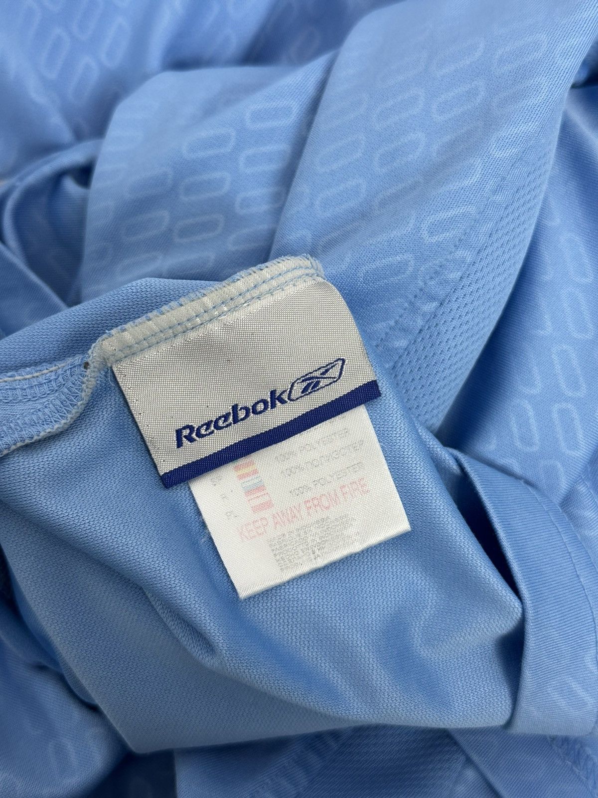 Reebok × Vintage Vintage Reebok Manchester City Blue Soccer Jersey Size US XL / EU 56 / 4 - 10 Thumbnail