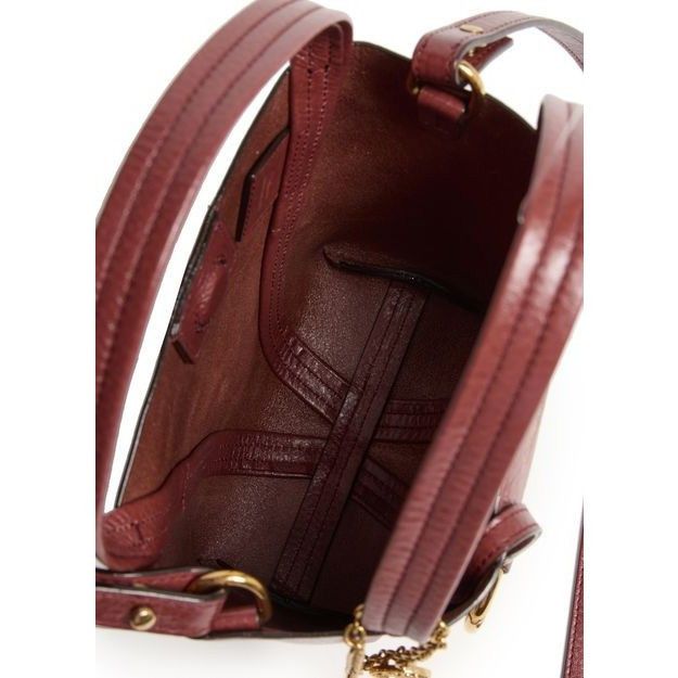 Chloe Chloe Small Spin Brunet Pink Grained Leather Tote Handbag Ne Size ONE SIZE - 4 Thumbnail