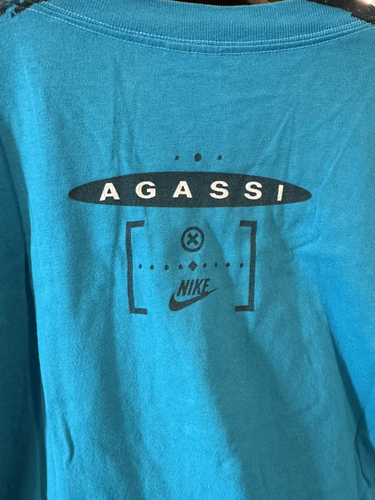 Nike Vintage 90s ‘Andre Agassi’ Pixel face overprint Size US M / EU 48-50 / 2 - 6 Thumbnail