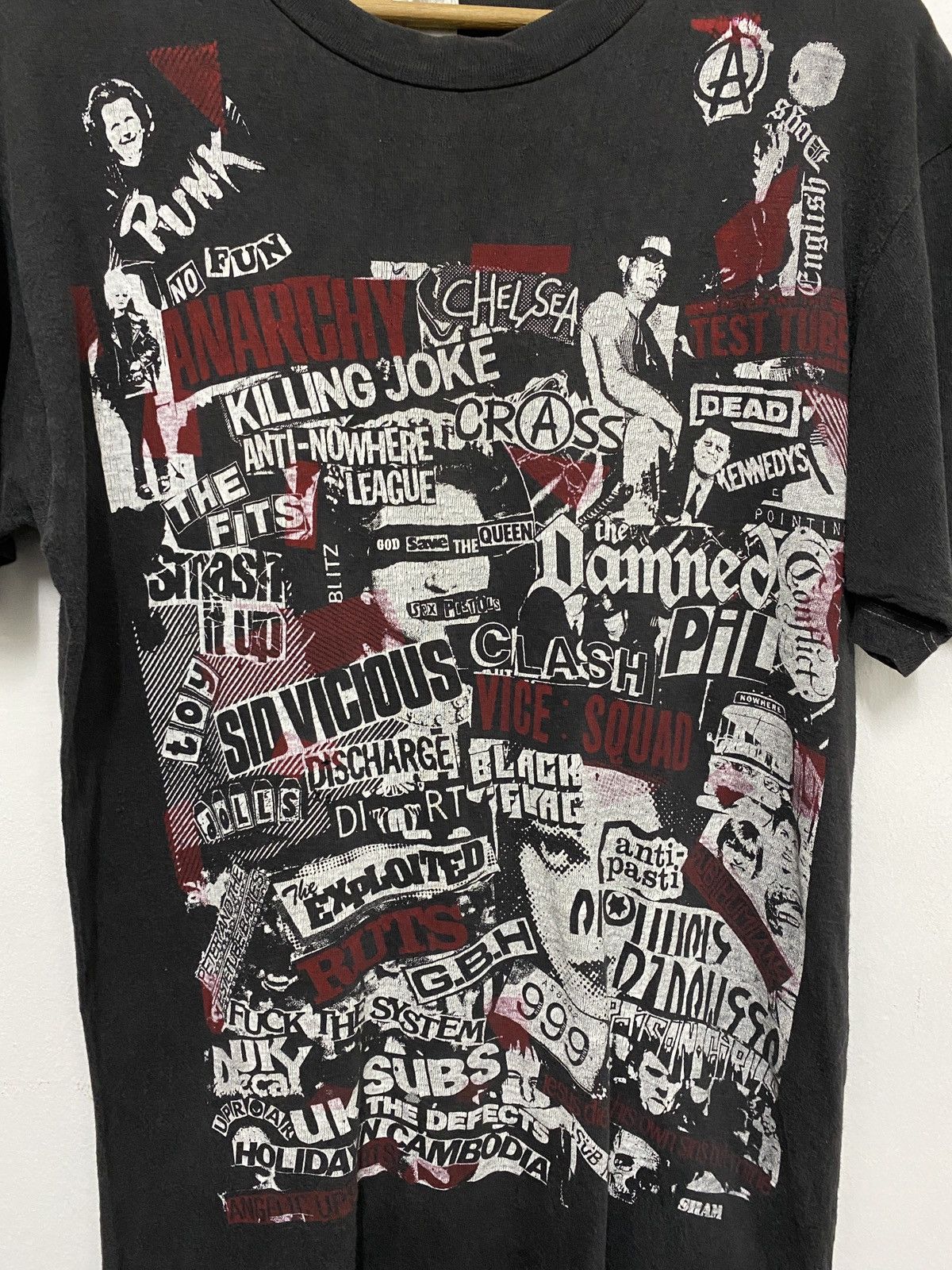 Band Tees × Seditionaries × Vintage RARE !! Vintage 70’s Filth Column Band Punk Tees Size US M / EU 48-50 / 2 - 5 Thumbnail