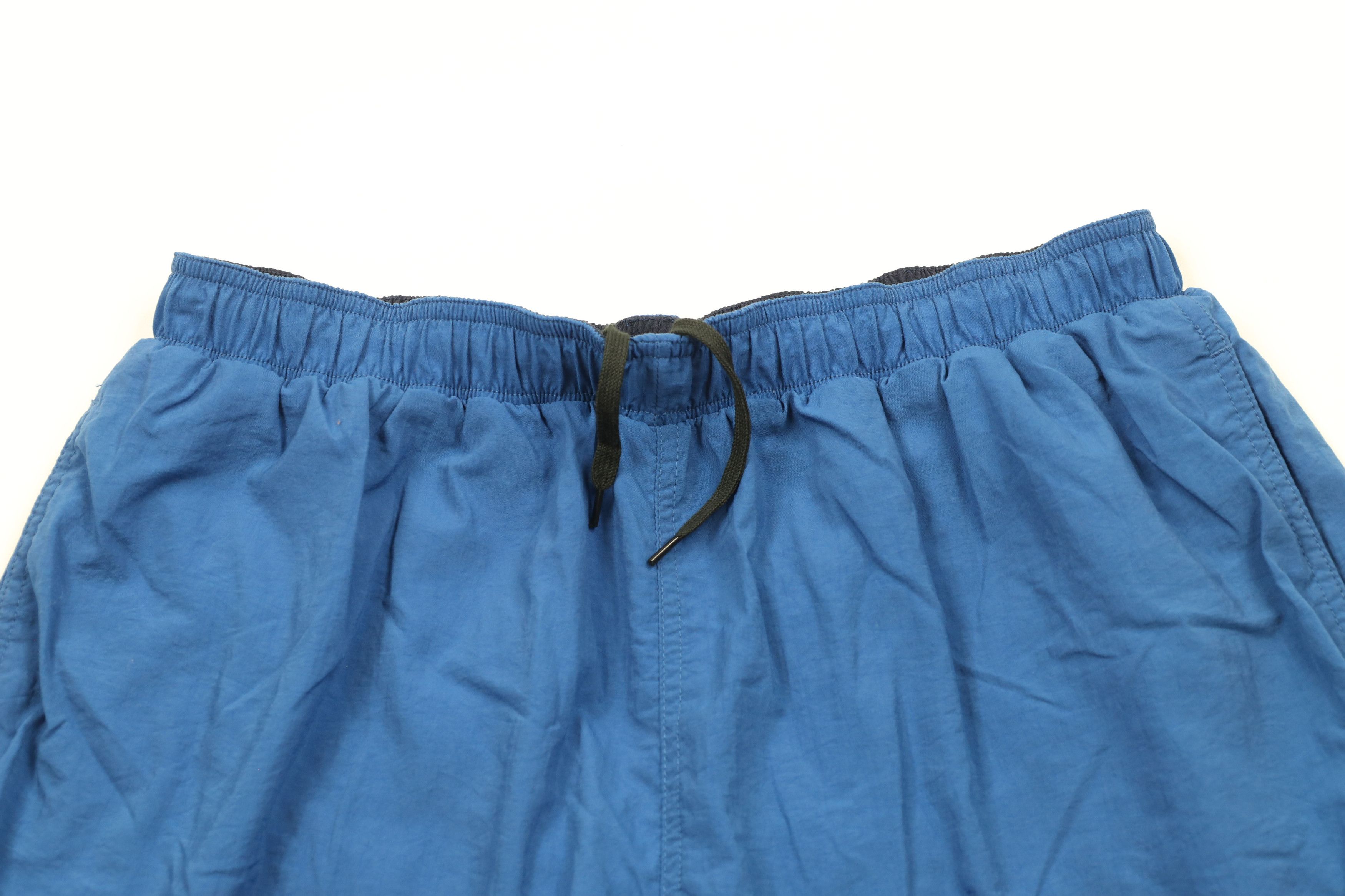Vintage × Woolrich Woolen Mills Vintage 90s Woolrich Above Knee Lined Shorts Baggies Blue Size US 34 / EU 50 - 2 Thumbnail