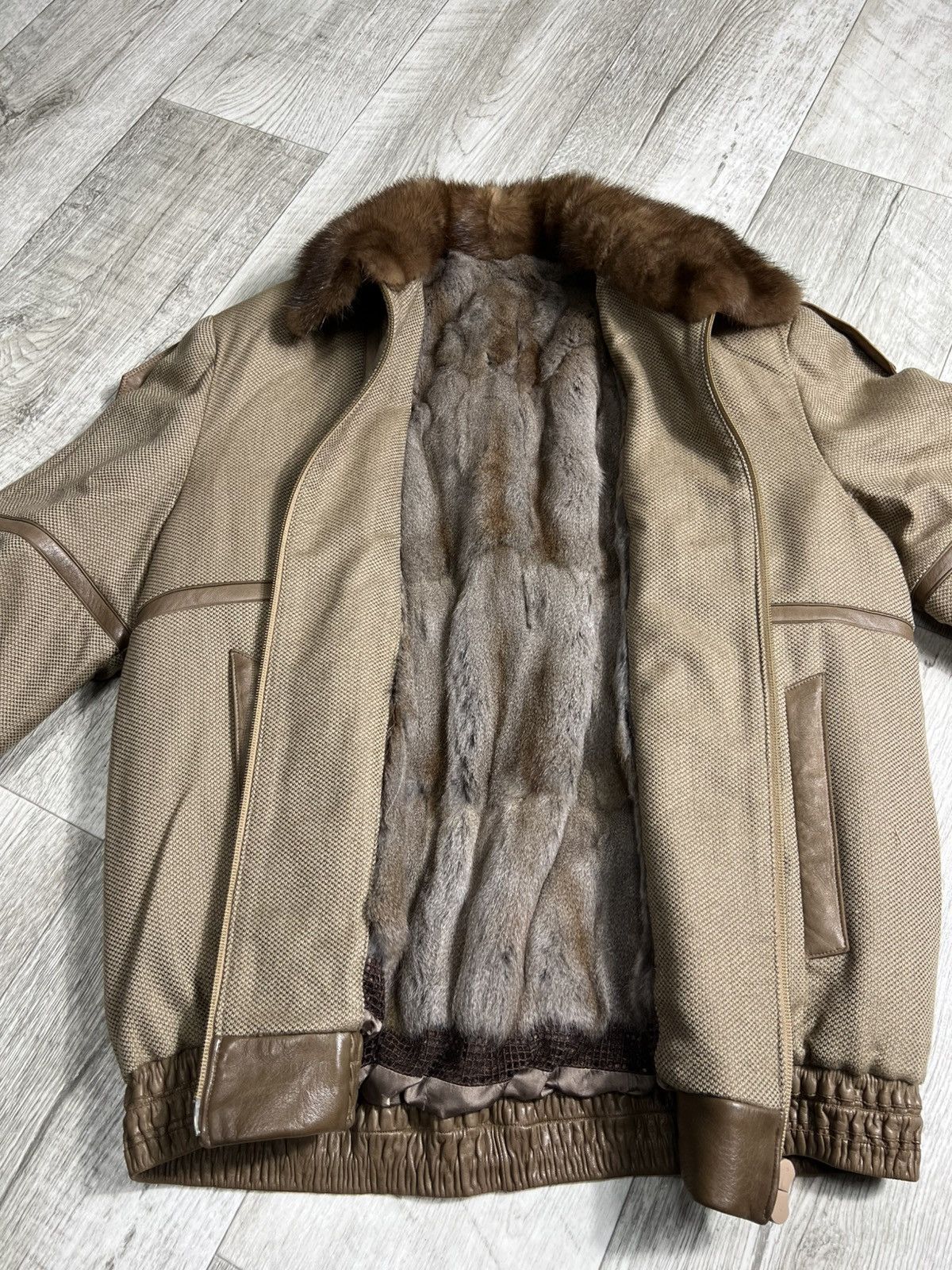 Zilli Rare Zilli Cashmere Wool Squirrel Fur Model Le Clezio Size US L / EU 52-54 / 3 - 8 Thumbnail