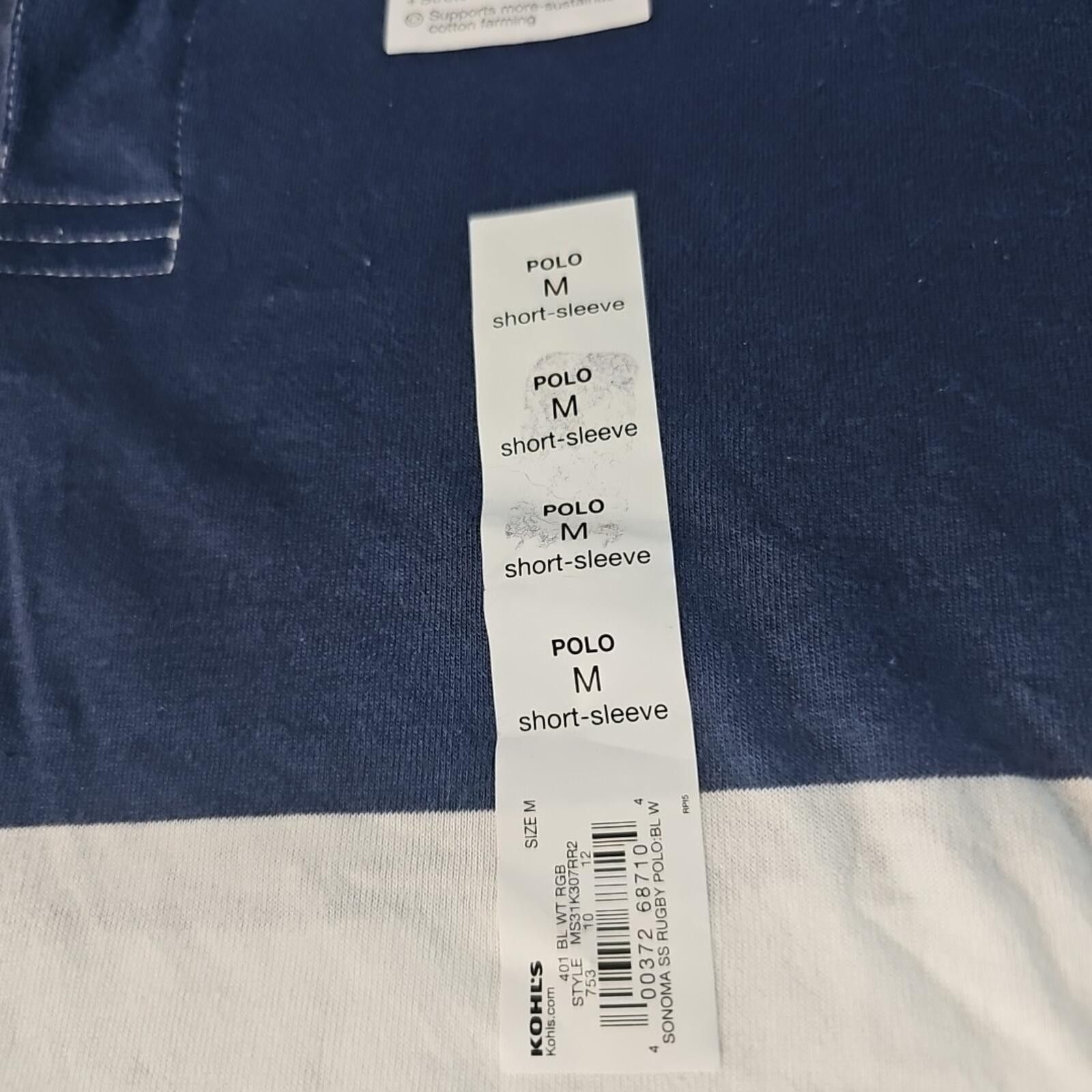 Sonoma Sonoma Everyday Polo M NWT Size US M / EU 48-50 / 2 - 2 Thumbnail