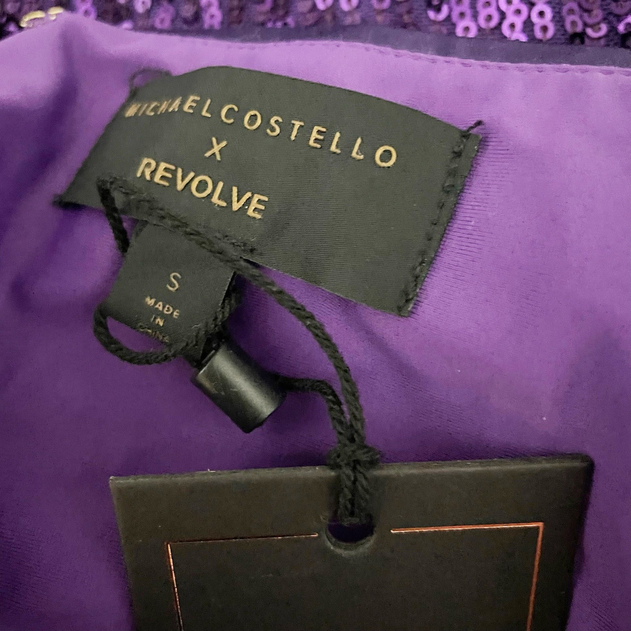 Other NEW Michael Costello x Revolve Ara Purple Size S / US 4 / IT 40 - 2 Thumbnail