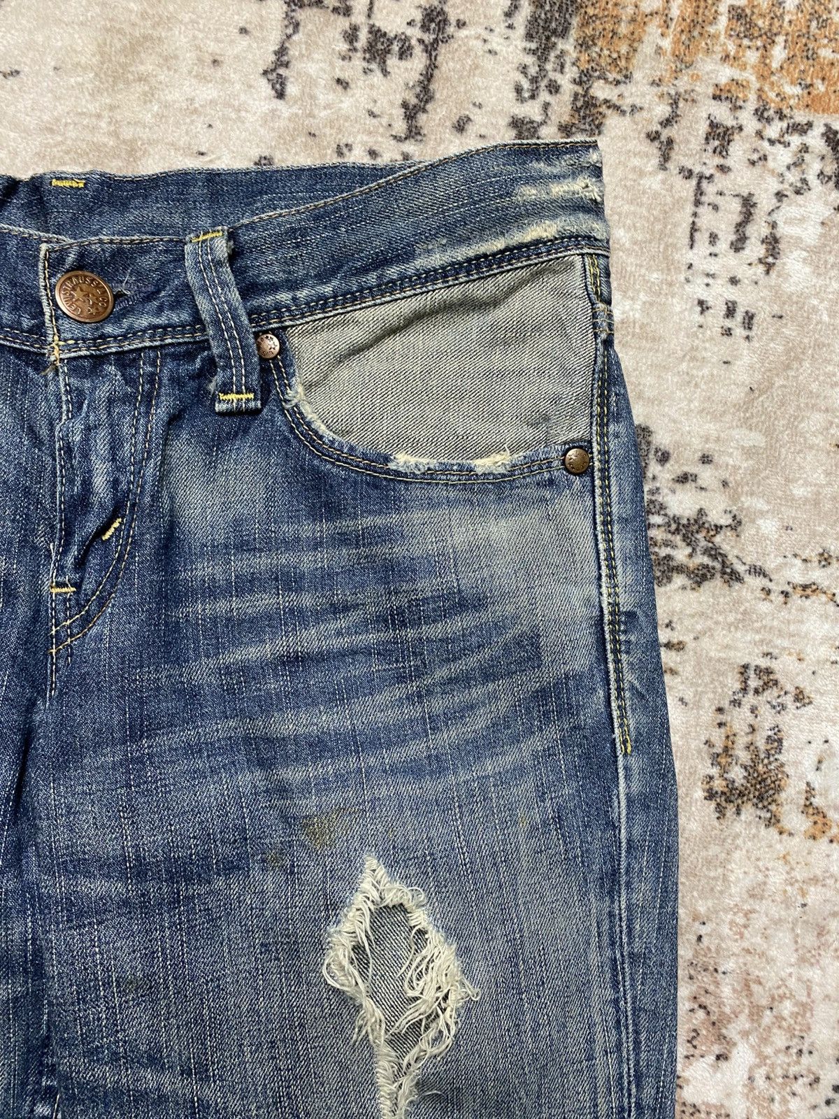 Levi's Rare Levi’s Distressed Bootcut Size US 30 / EU 46 - 6 Thumbnail