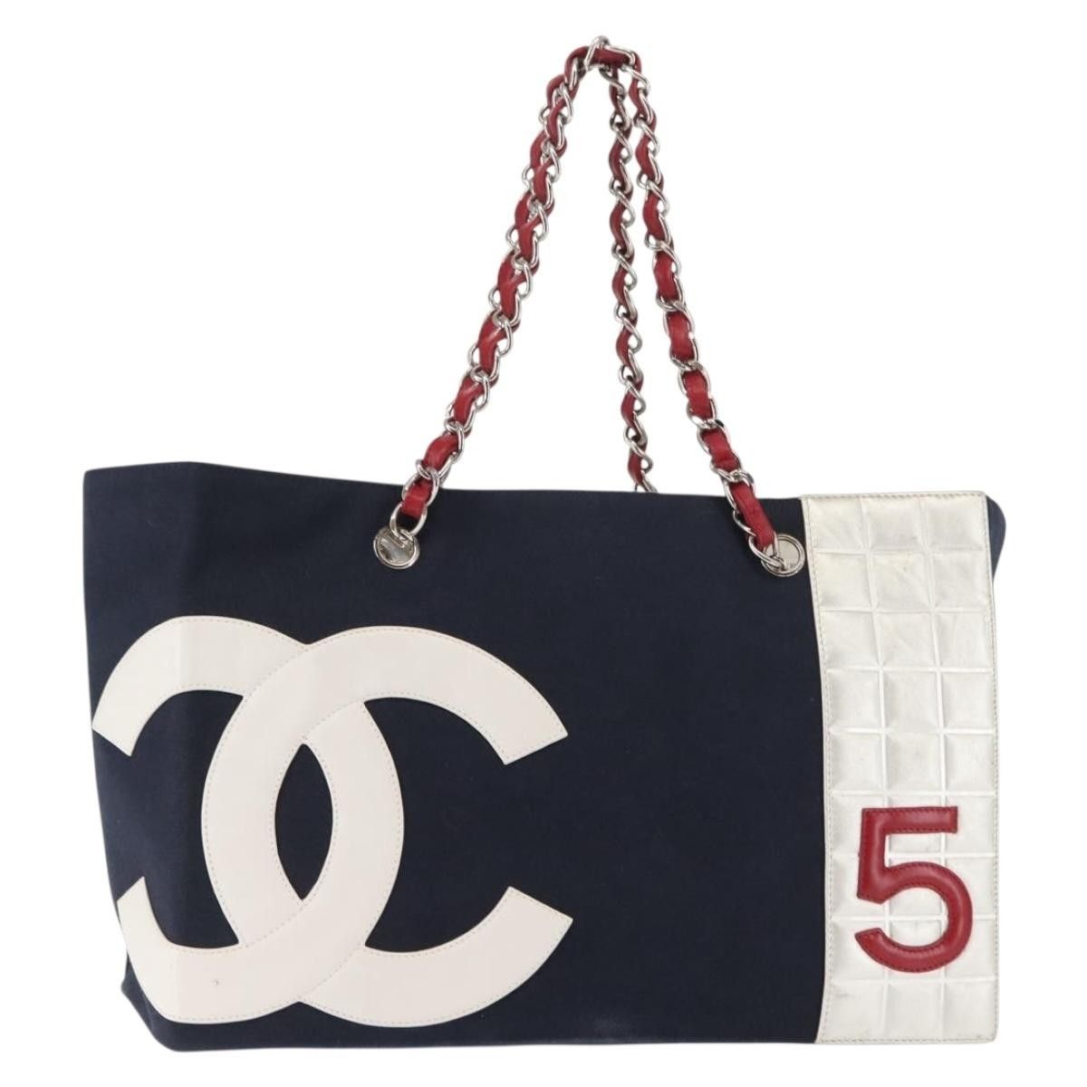 Chanel Chanel No.5 Tote Canvas and Leather Size ONE SIZE - 1 Thumbnail