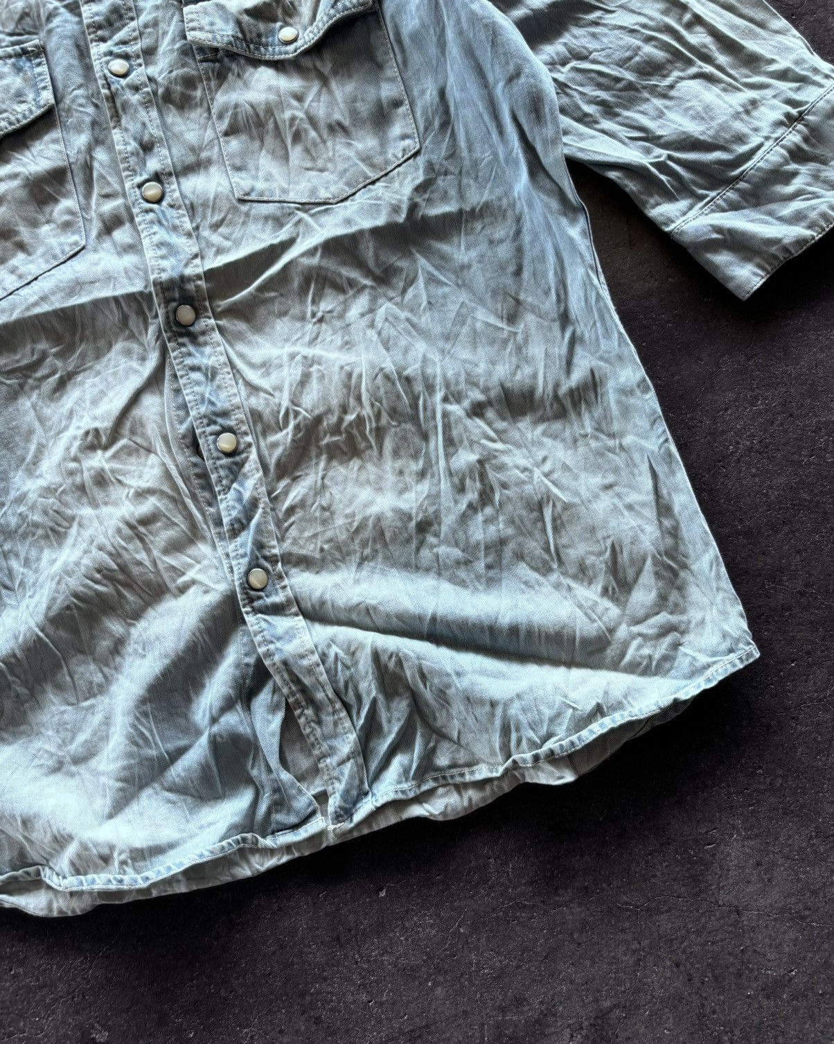 JACKROSE × Japanese Brand Jackrose x Luv Maison Denim Button Up Shirt Size US L / EU 52-54 / 3 - 2 Thumbnail