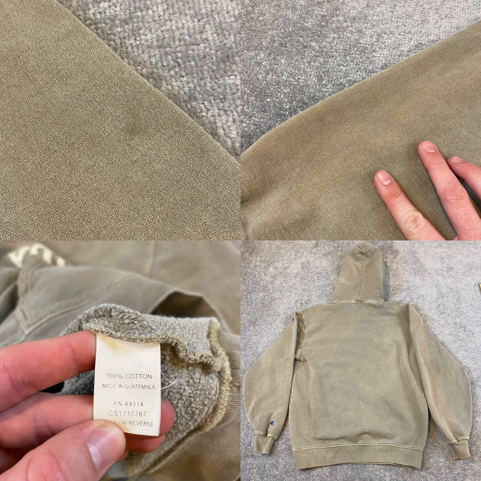 Champion Champion New York Athletic Club Hoodie Men Small Beige Brown 1868 NYAC Y2k READ* Size US S / EU 44-46 / 1 - 8 Thumbnail