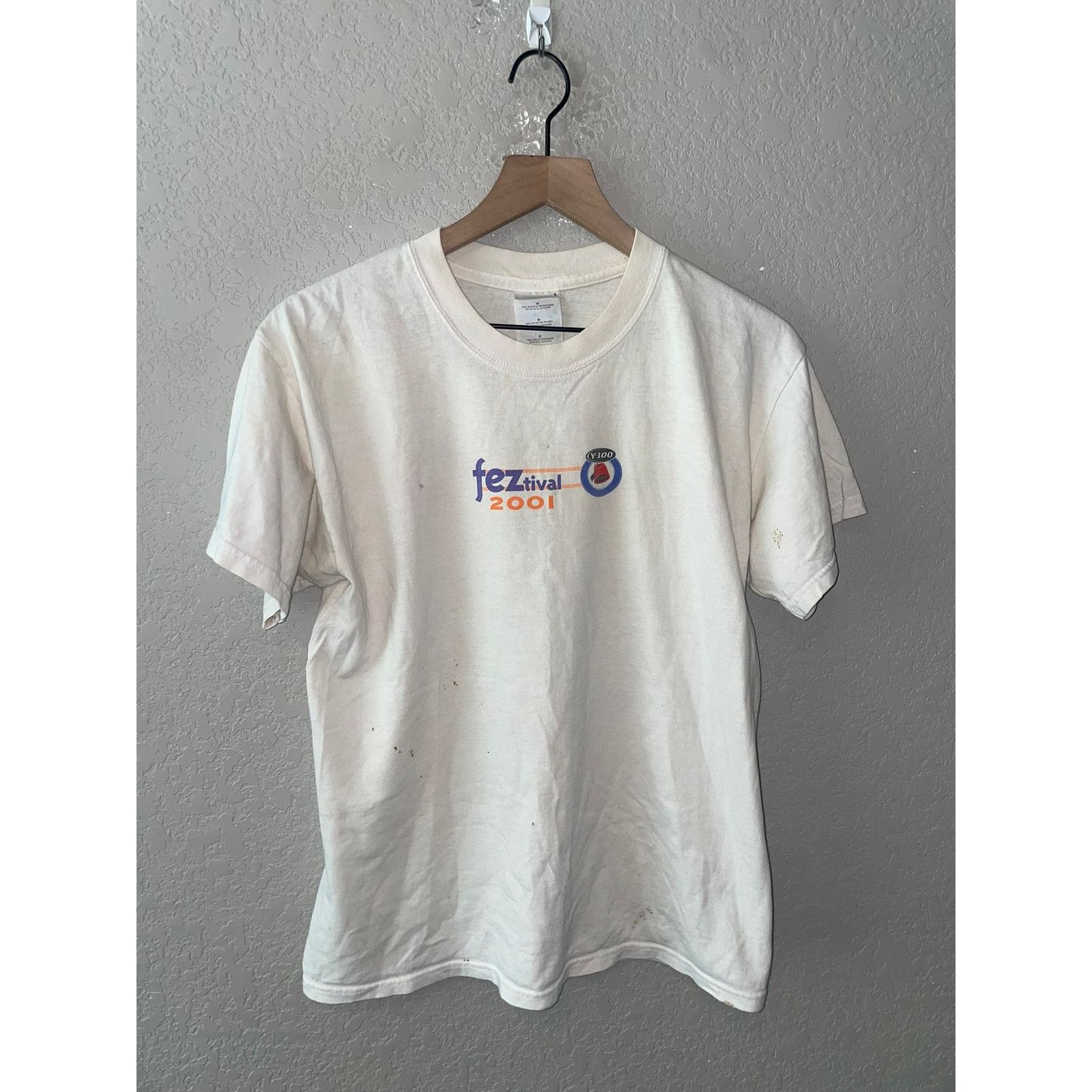 Gildan Vintage Concert Shirt Fez Promo Concert Weezer Tenacios D Size US M / EU 48-50 / 2 - 1 Thumbnail