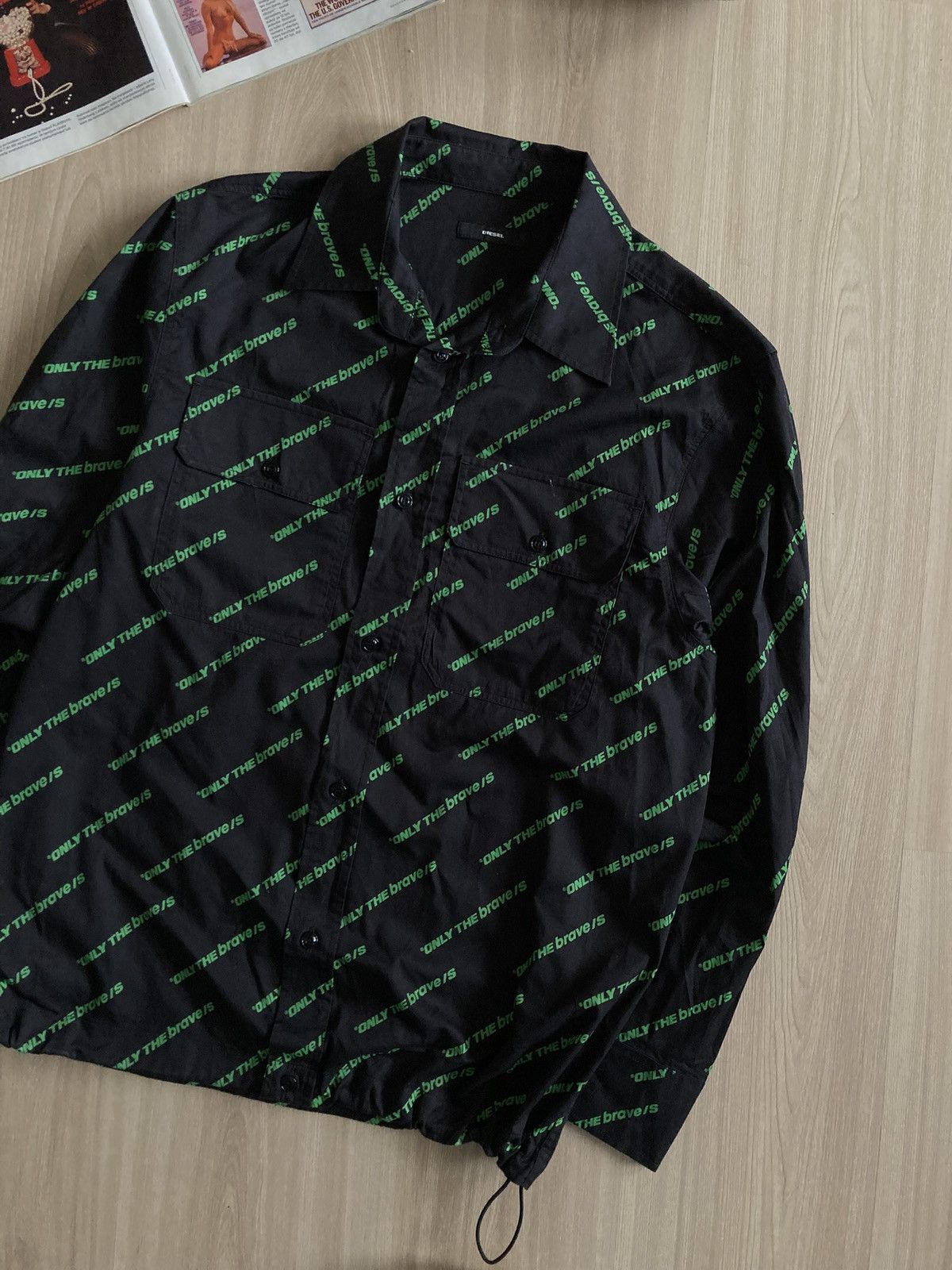 Diesel Vintage Diesel Jessta Long Sleeve Shirt Size US M / EU 48-50 / 2 - 3 Thumbnail