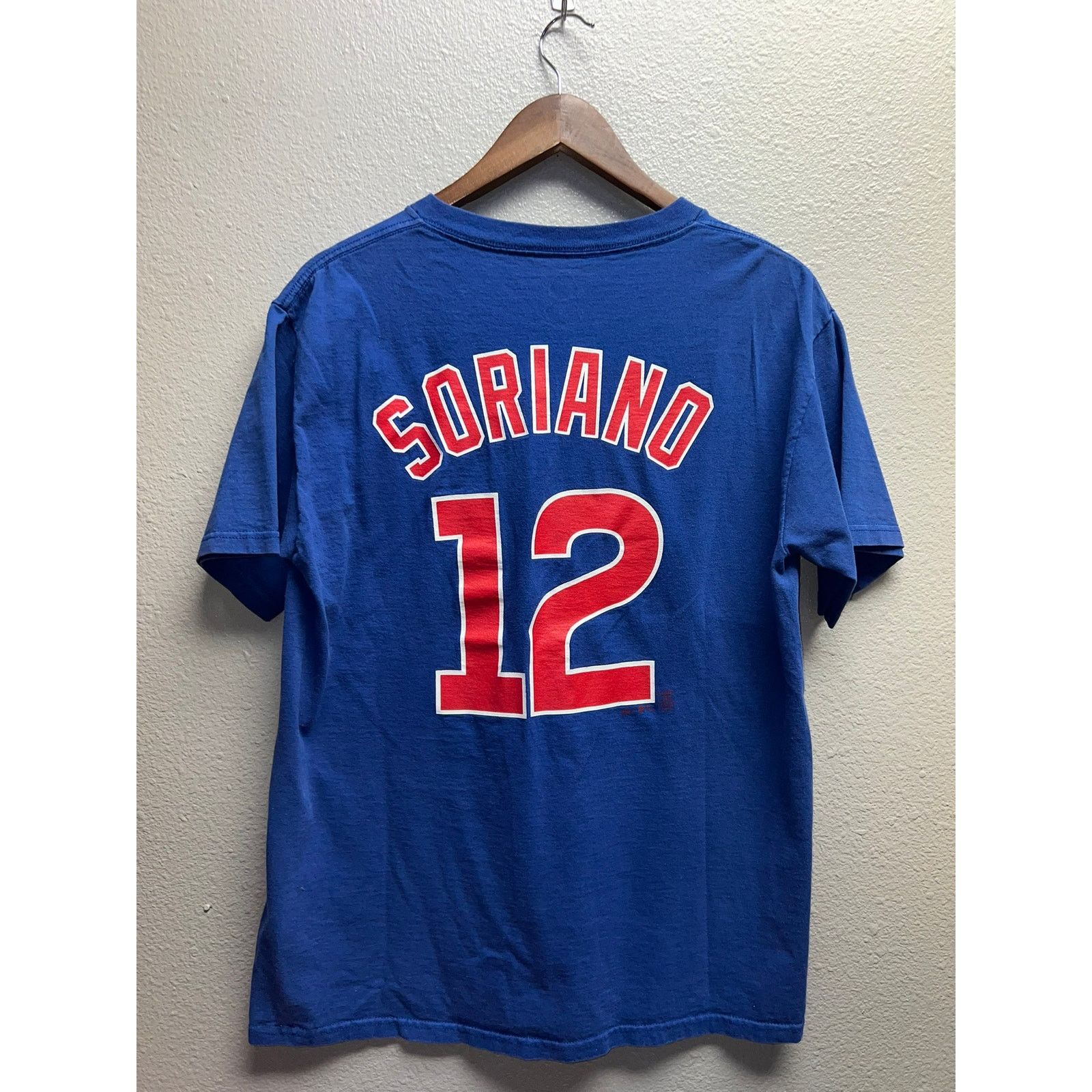 Majestic MLB Chicago Cubs Shirt Alfonso Soriano Player Tee Medium Size US M / EU 48-50 / 2 - 5 Thumbnail