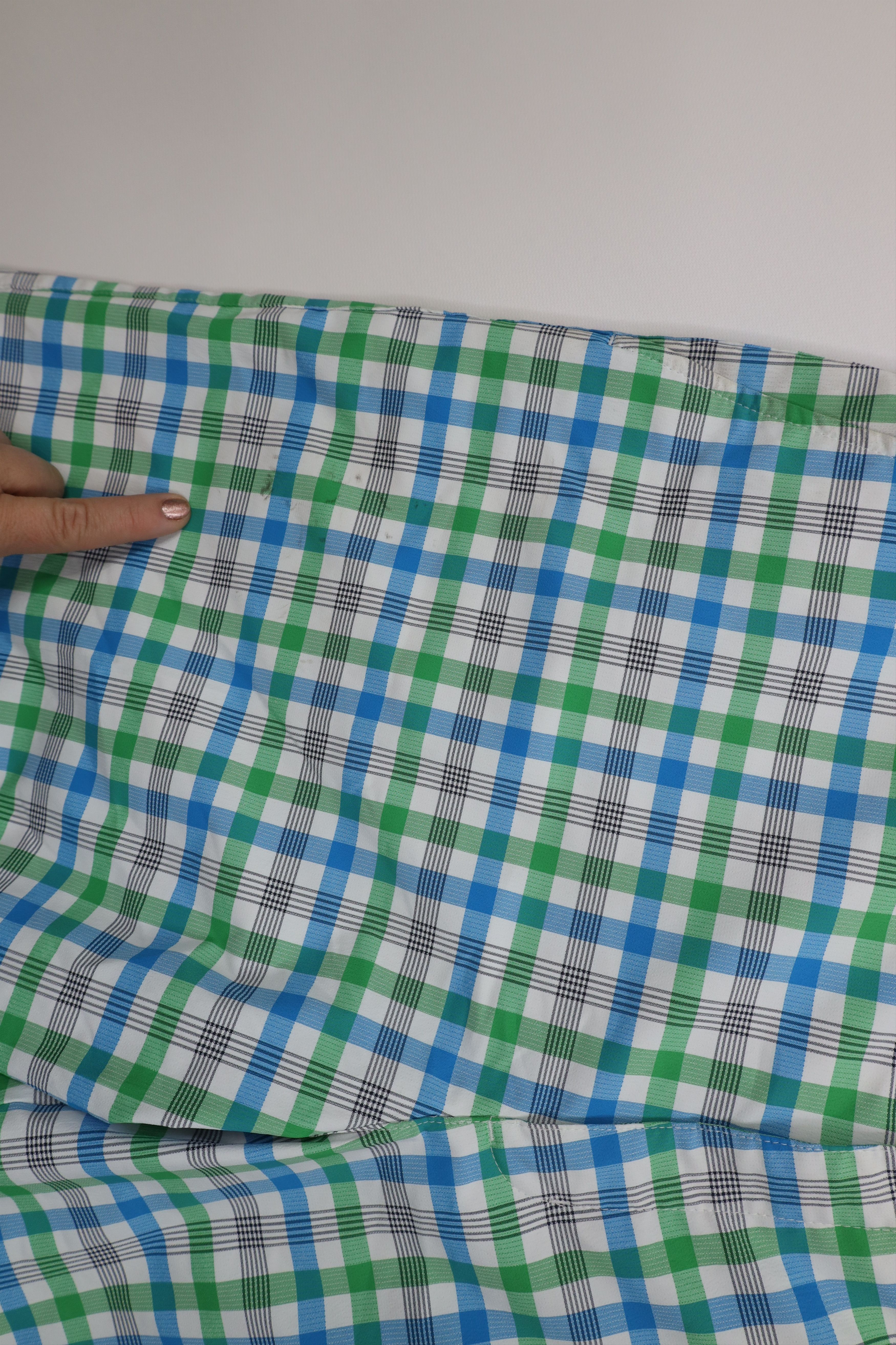 Nike Nike Golf Scott Mini Swoosh Golfing Chino Shorts Plaid Size US 36 / EU 52 - 6 Thumbnail