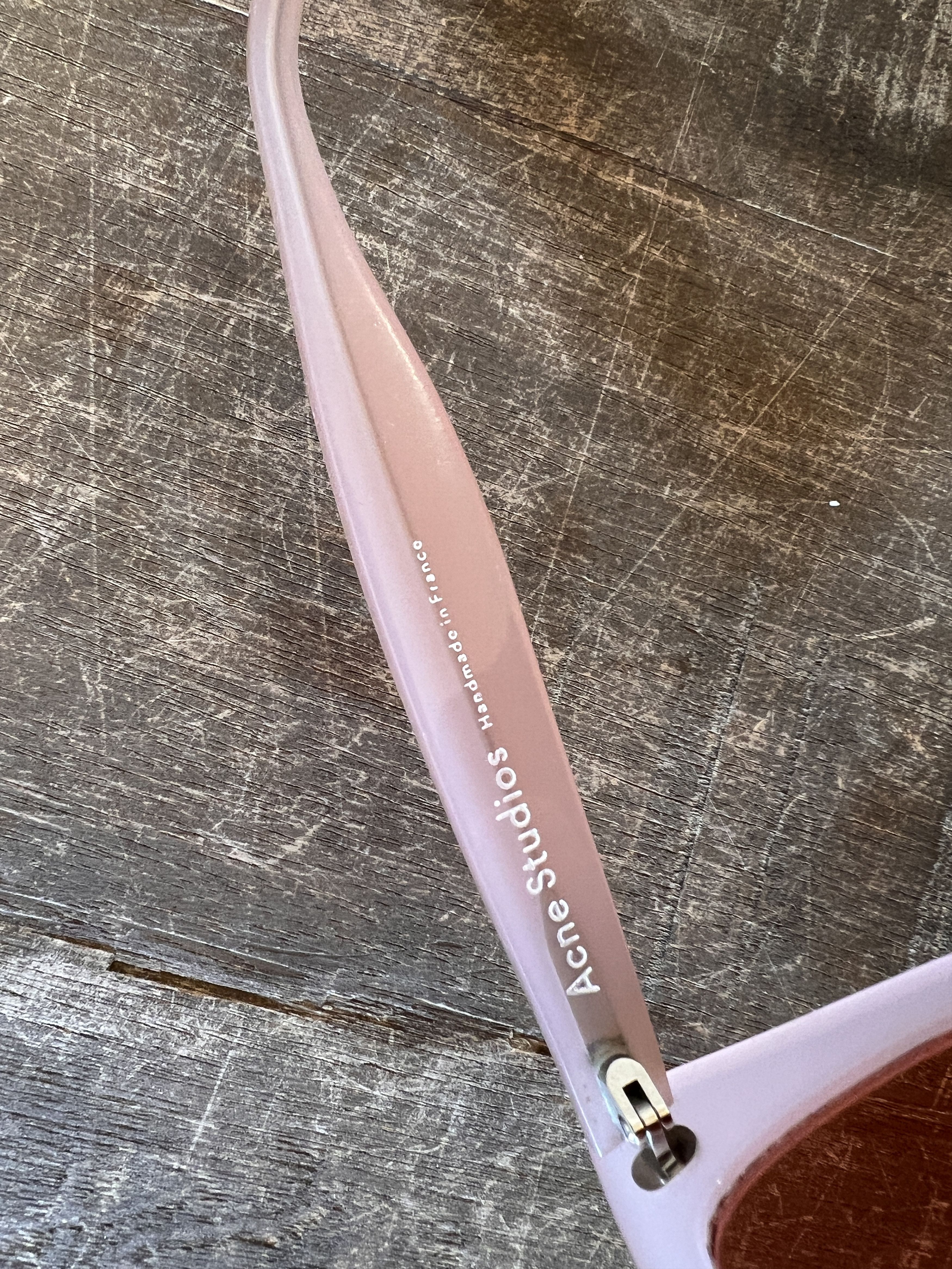 Acne Studios Unisex pink sunglasses 😎 Size ONE SIZE - 7 Thumbnail