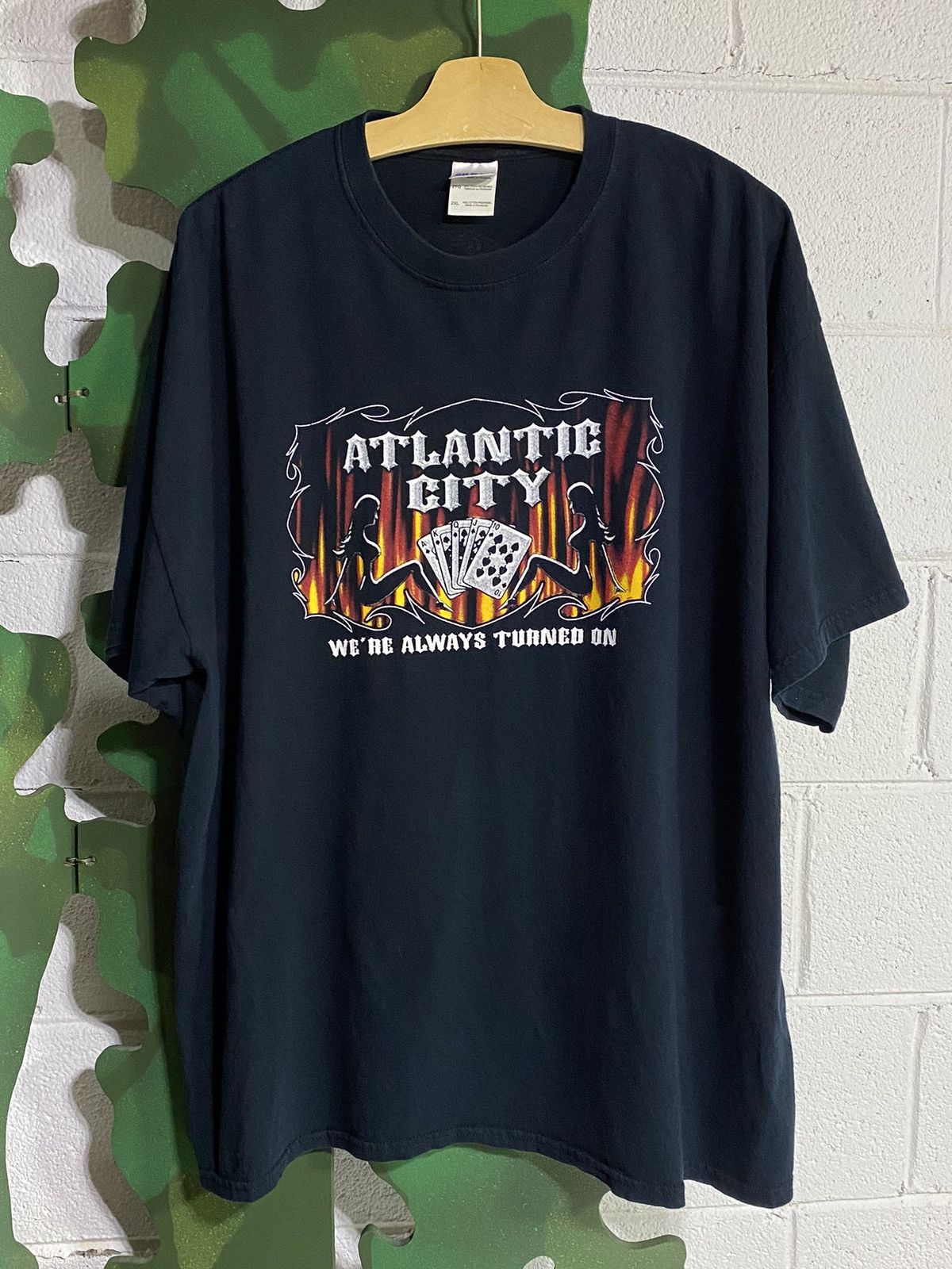 Vintage Atlantic City “We’re always turned on” Tourist tee (sz XXL) Size US XXL / EU 58 / 5 - 1 Thumbnail
