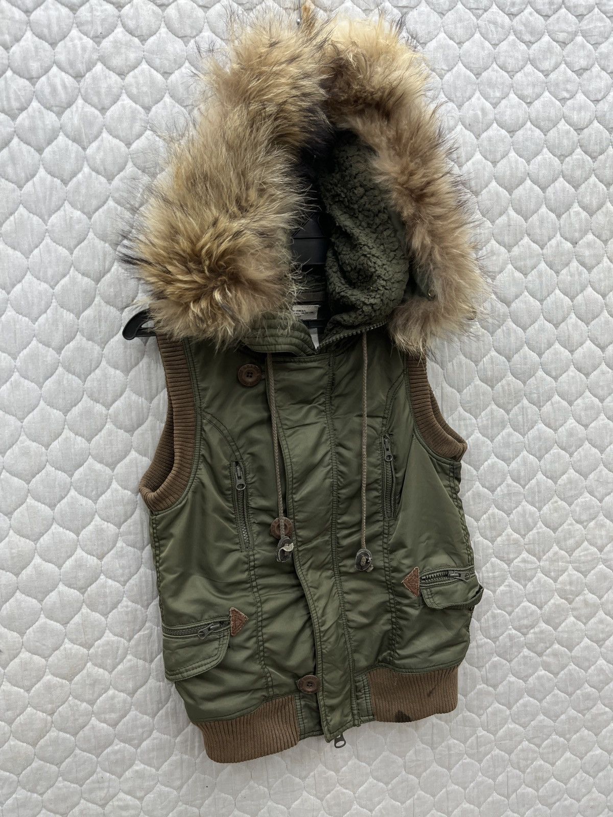 If Six Was Nine 🔥🔥🔥STEALS GOA HOODIE FUR VEST JACKET Size S / US 4 / IT 40 - 2 Thumbnail