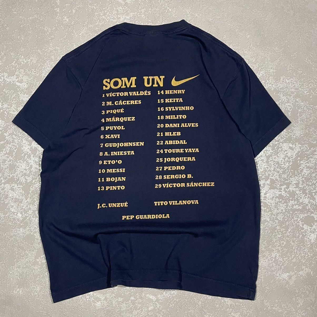 FCバルセロナ ABIDAL 22番 Mサイズ Barcelona and France football legend