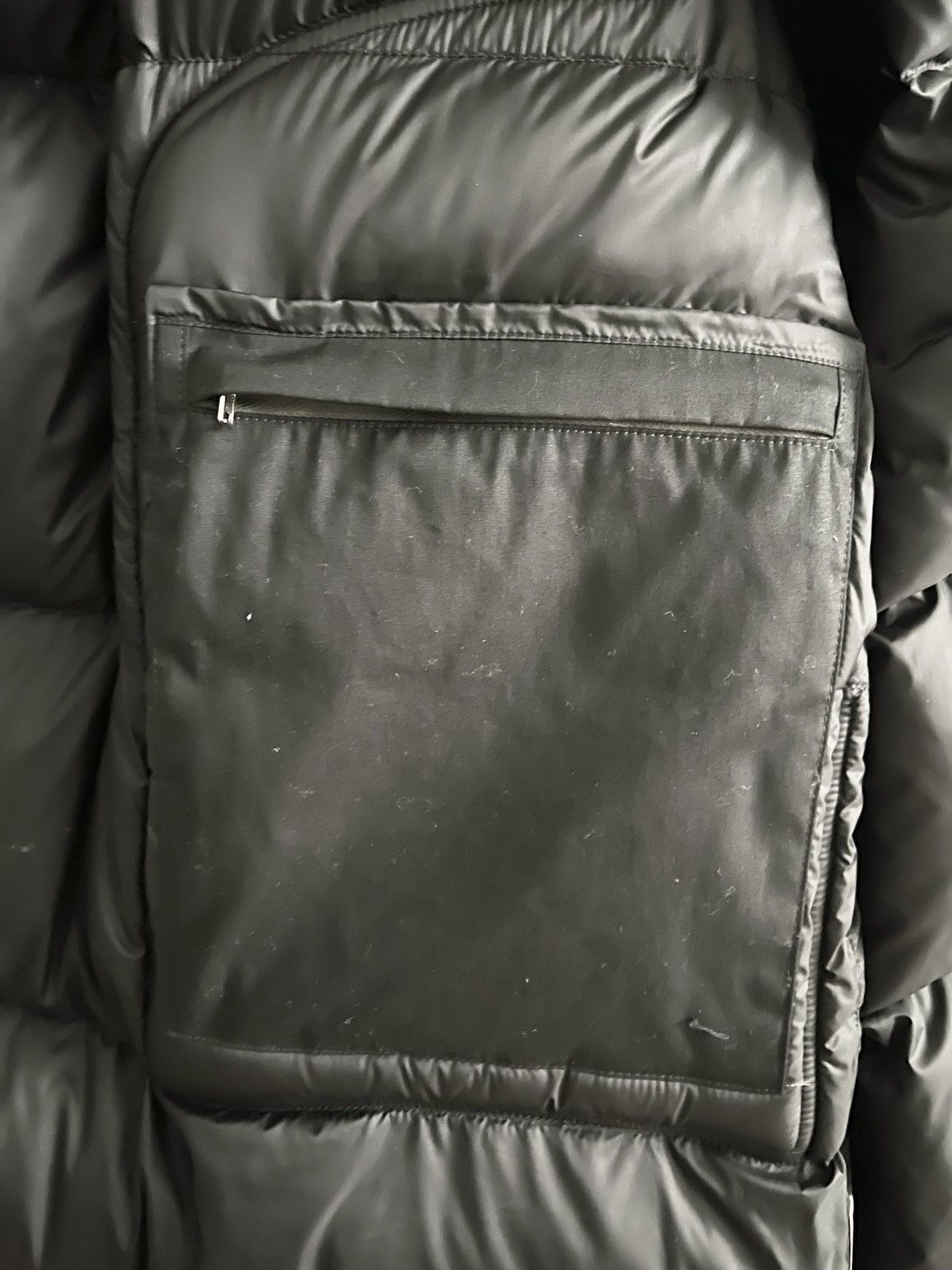 Rick Owens STEAL! FW22 Rick Owens Leather Pockets Puffer Coat (L) Size US L / EU 52-54 / 3 - 7 Thumbnail