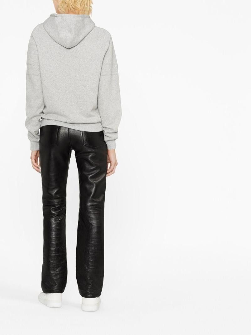 Saint Laurent Paris o1s1wg110425 728319 Hoodie in Grey Size US S / EU 44-46 / 1 - 5 Thumbnail