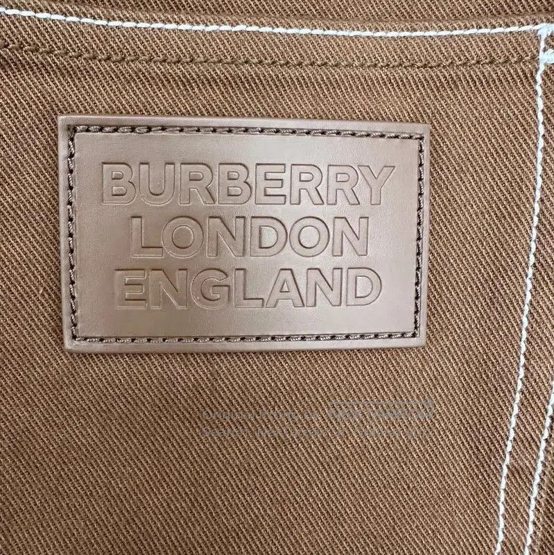 Burberry Burberry Women's Khaki Denim Pants. Size 23" - 3 Thumbnail