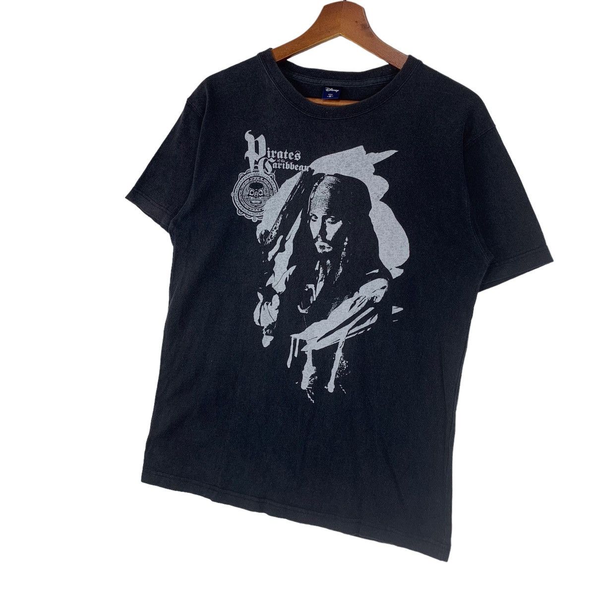Disney × Vintage Vintage Disney Pirate Of The Caribbean Faded Tee Size US M / EU 48-50 / 2 - 3 Thumbnail